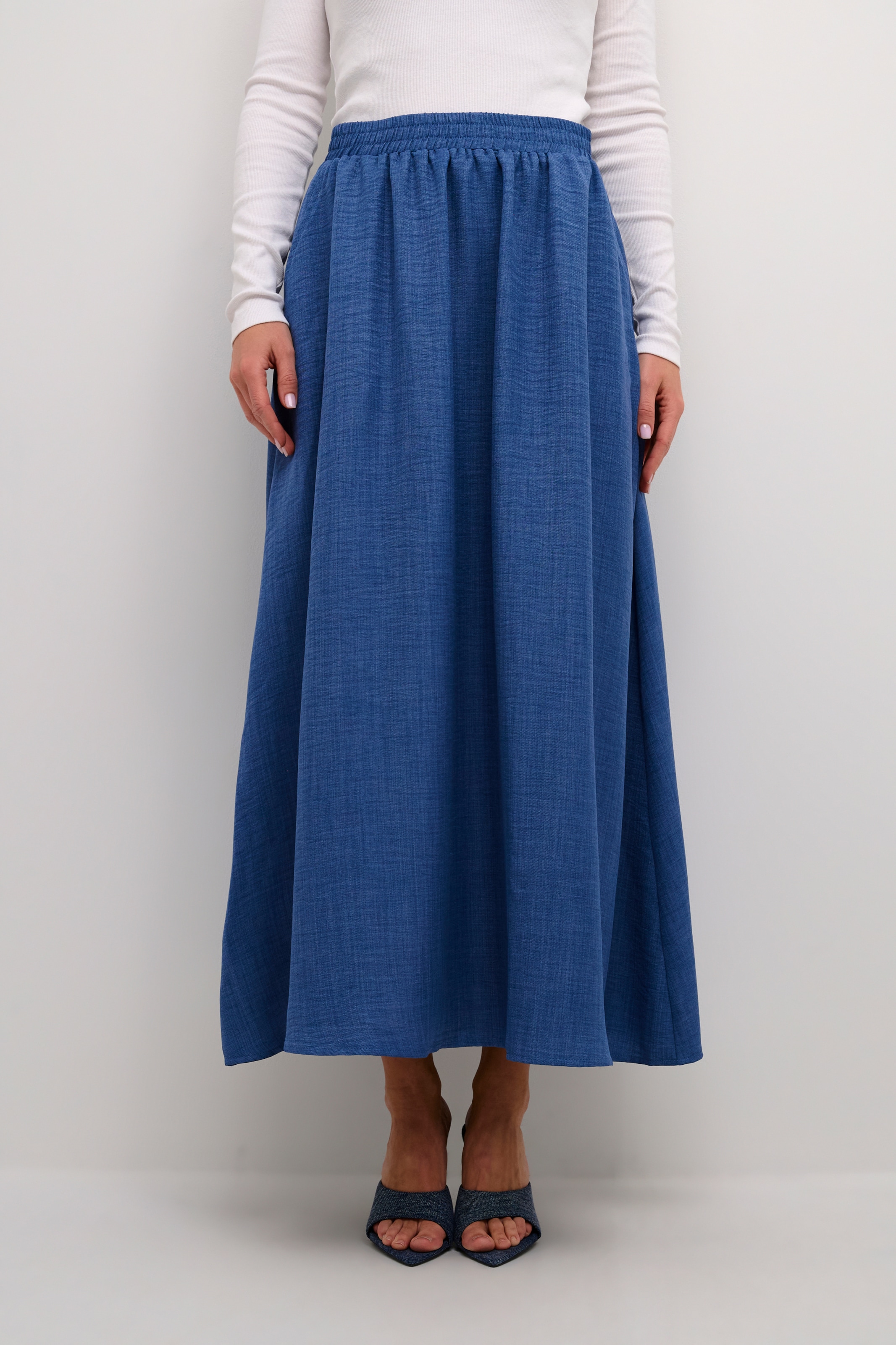 Kaffe Φούστα 'Ellen' αζούρ