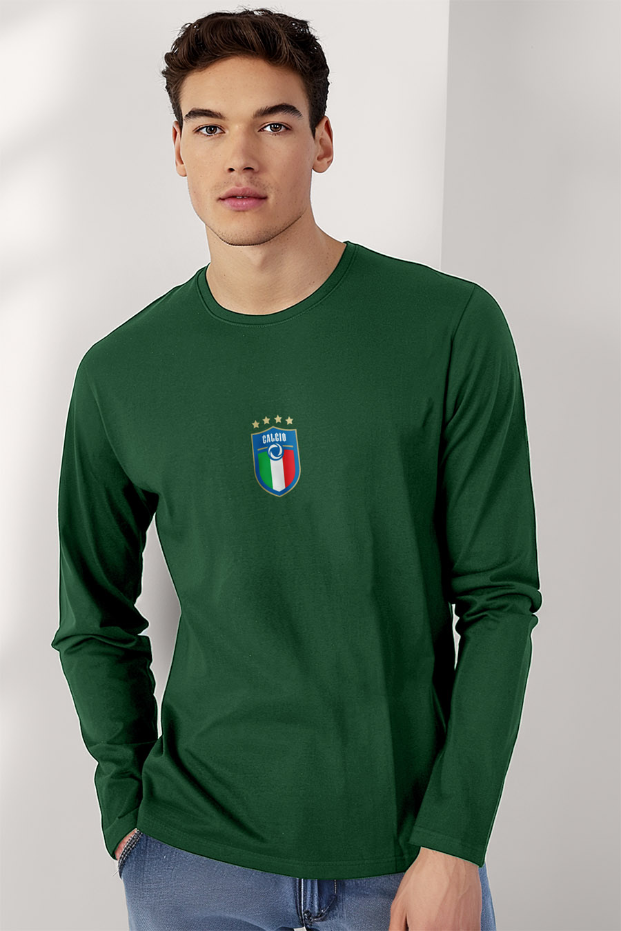 UnitedKind Calcio, Long Sleeve Μπλούζα σε Πράσινο Χρώμα