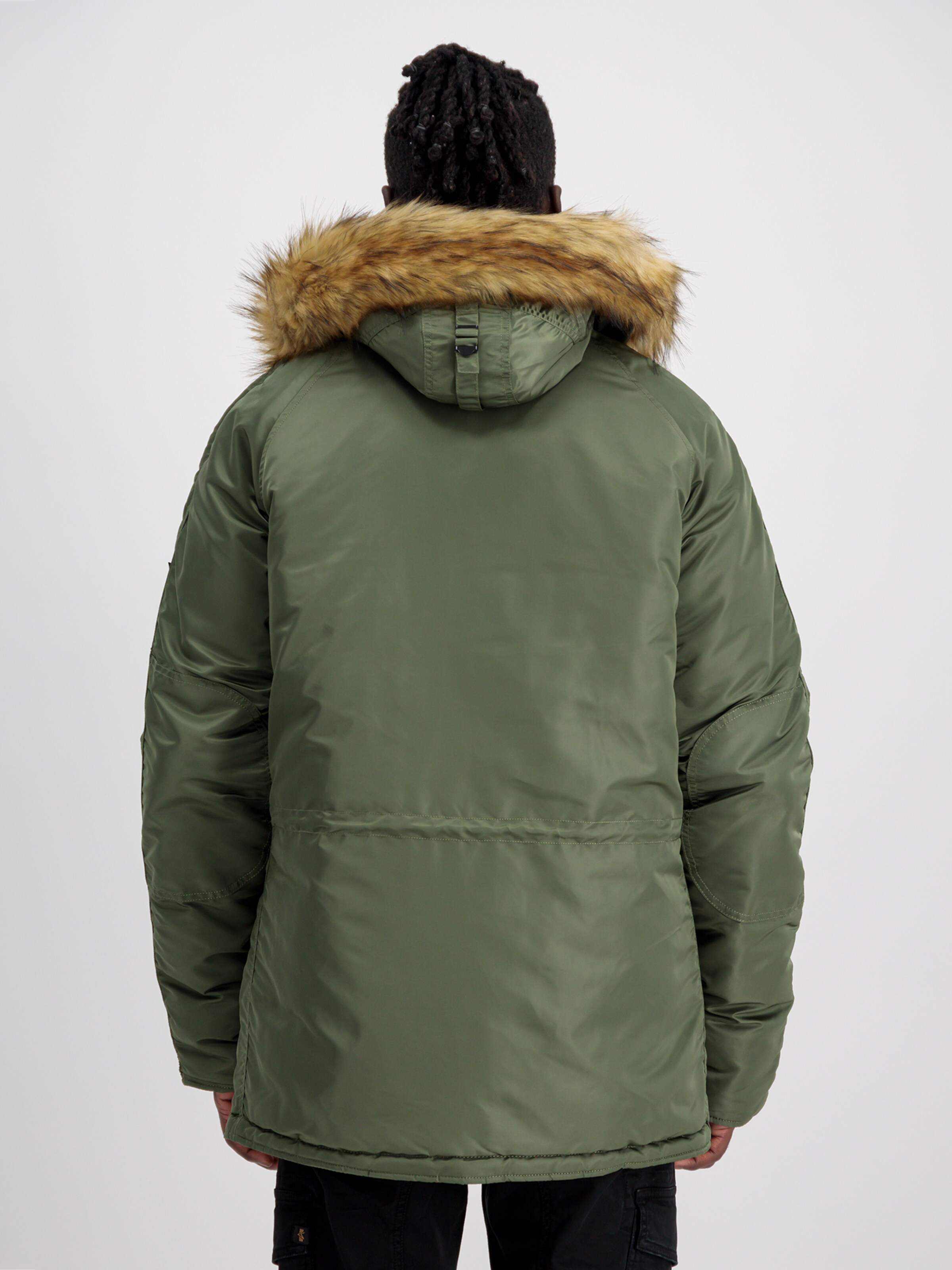 ALPHA INDUSTRIES Χειμερινό μπουφάν 'N3B VF 59' λαδί
