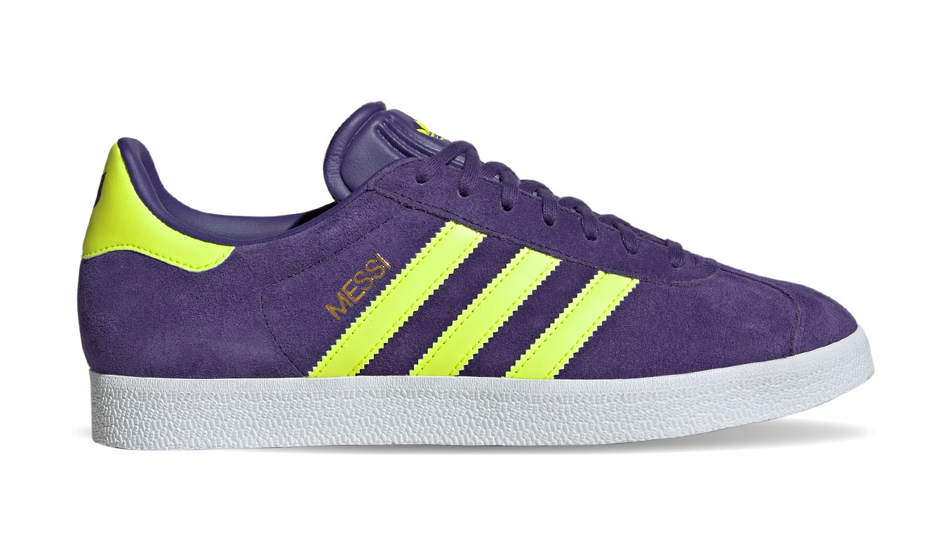 adidas Gazelle Messi Purple Άνδρες - Αθλητικά παπούτσια adidas Originals - Μοβ - IH8164-5.5