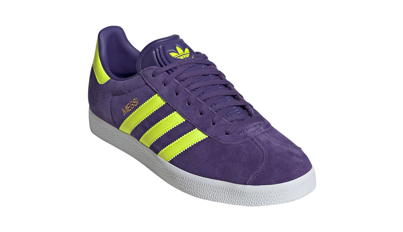 adidas Gazelle Messi Purple Άνδρες - Αθλητικά παπούτσια adidas Originals - Μοβ - IH8164-5.5