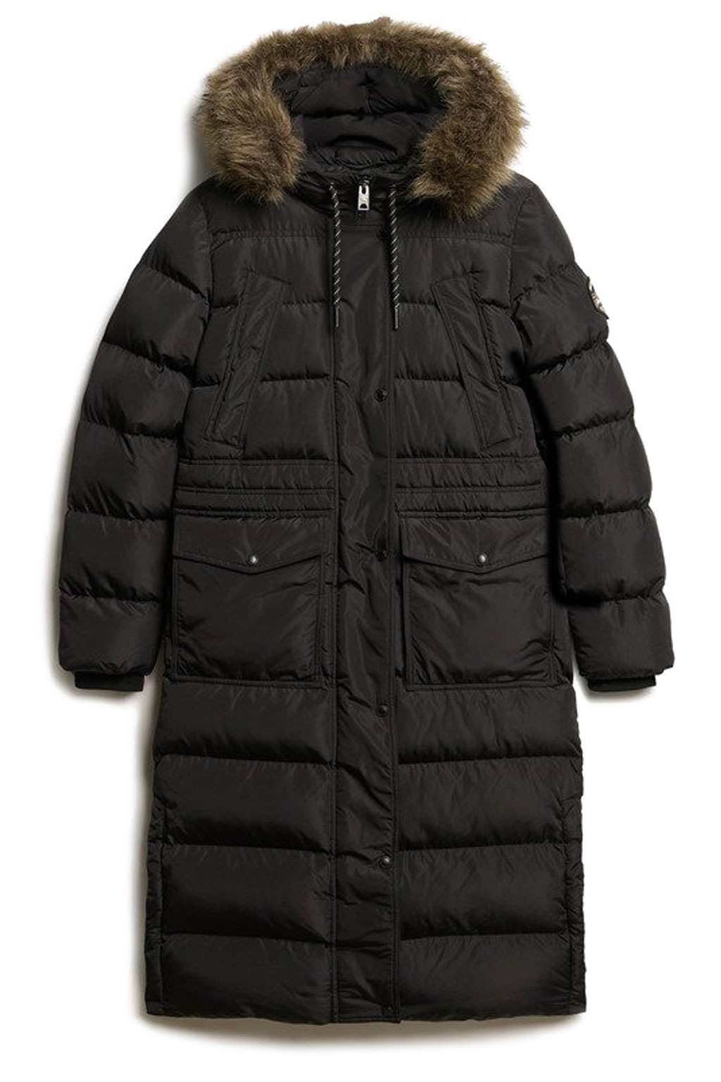 SUPERDRY EVEREST FAUX FUR LONGLINE ΜΠΟΥΦΑΝ ΓΥΝΑΙΚΕΙΟ W5011788A-02A