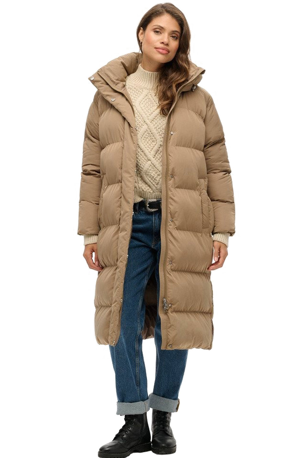 SUPERDRY LONGLINE PUFFER ΜΠΟΥΦΑΝ ΓΥΝΑΙΚΕΙΟ W5011801A-8KO