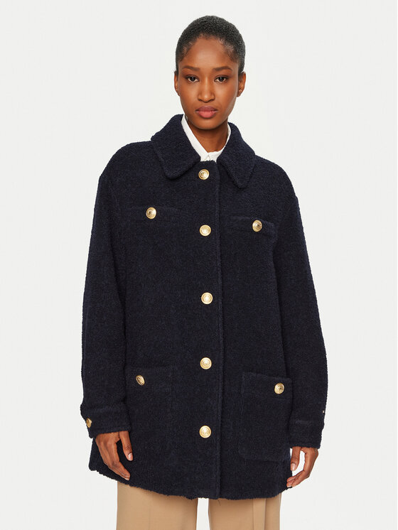 Μάλλινο παλτό Tommy Hilfiger