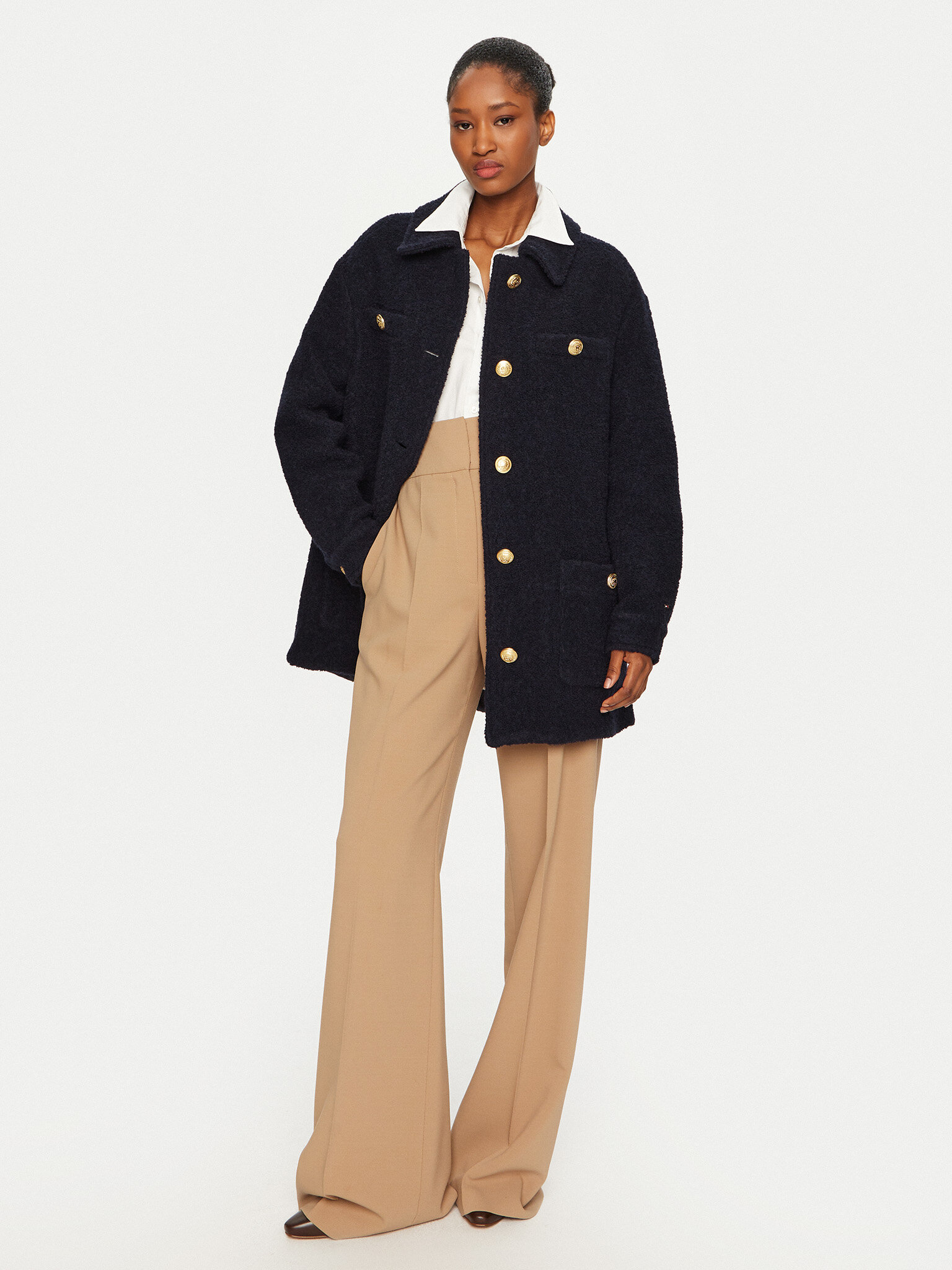 Μάλλινο παλτό Tommy Hilfiger