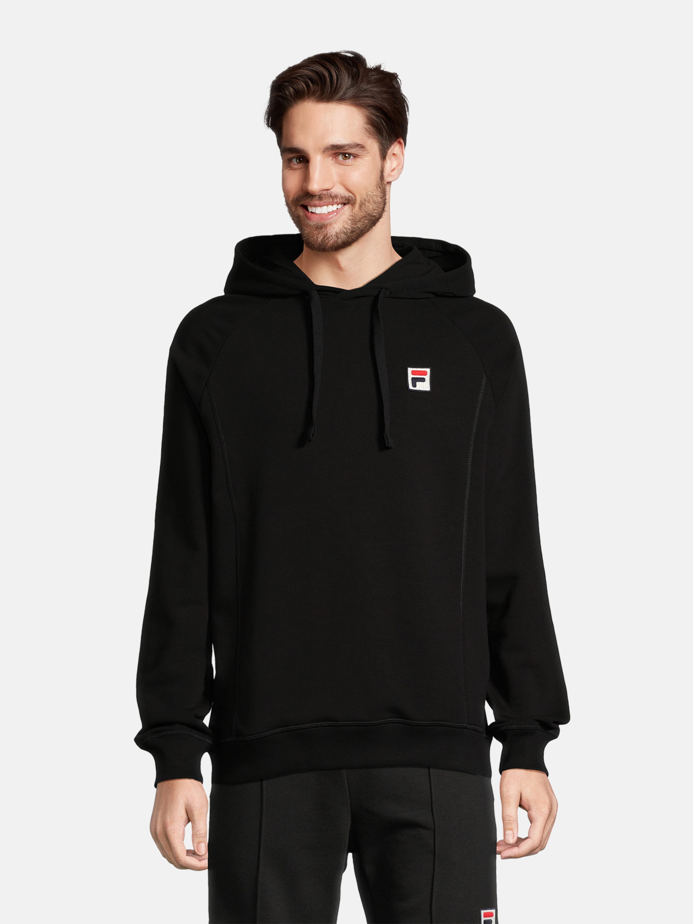 FILA Μπλούζα φούτερ 'LUTHERAN' μαύρο