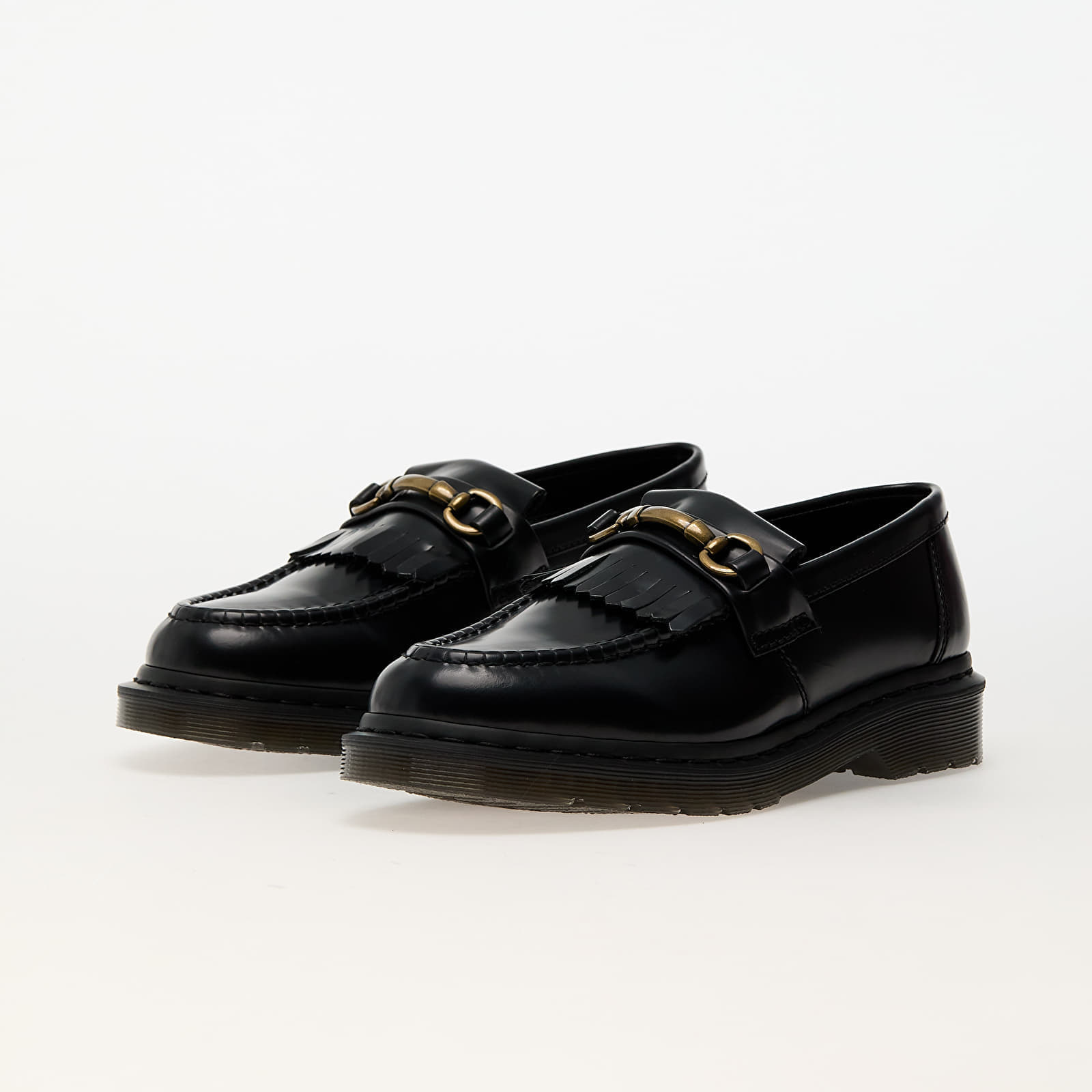 Dr. Martens Adrian Snaffle Black Polished Smooth