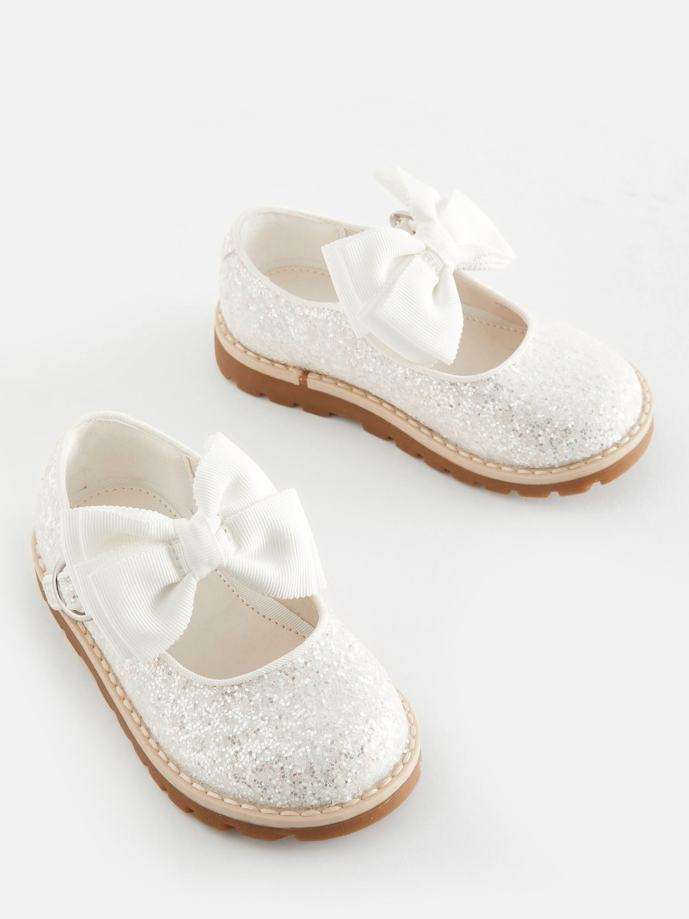 Next Μπαλαρίνα χρυσό / ασημί / λευκό