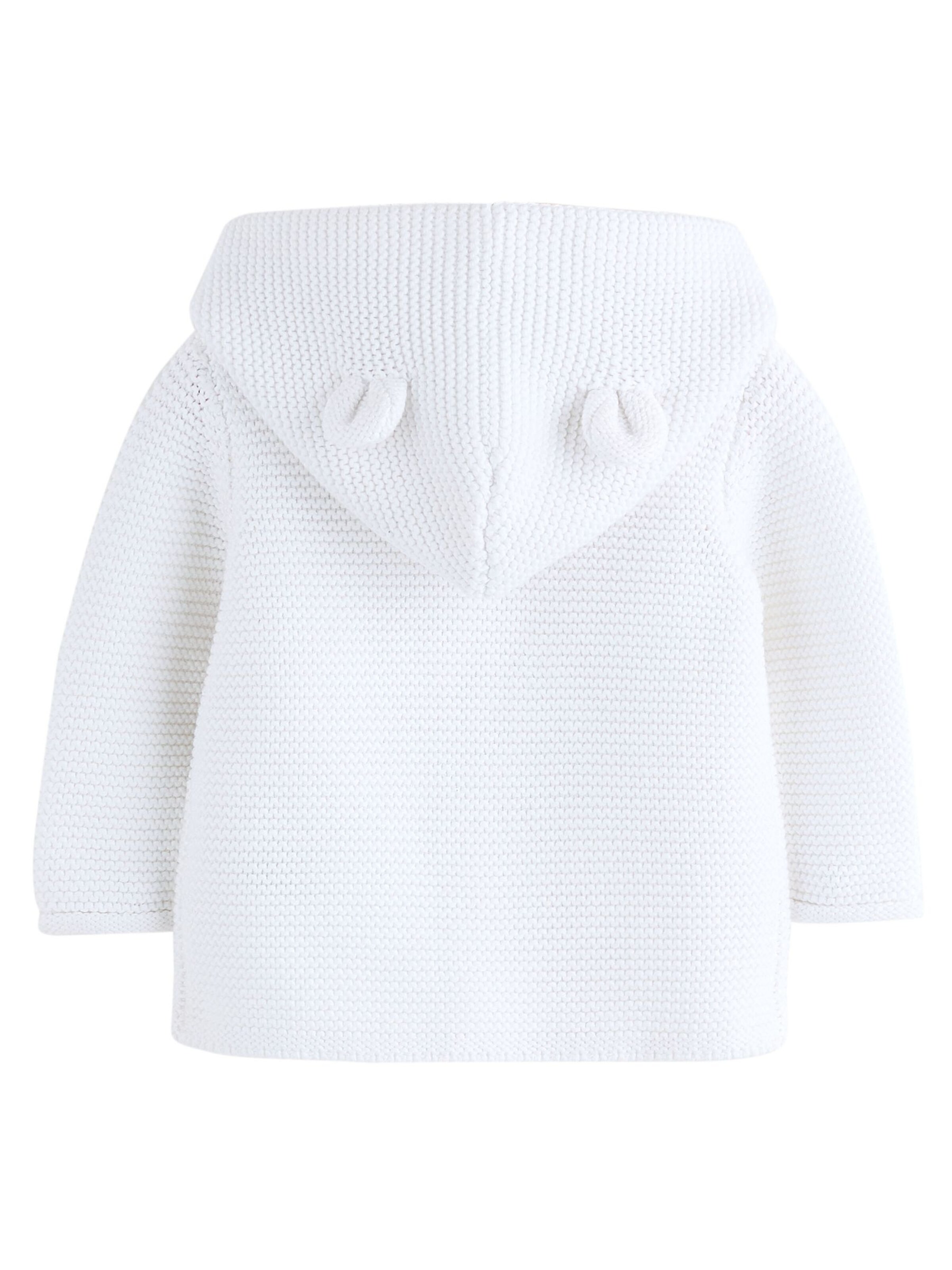 Next Πλεκτή ζακέτα λευκό