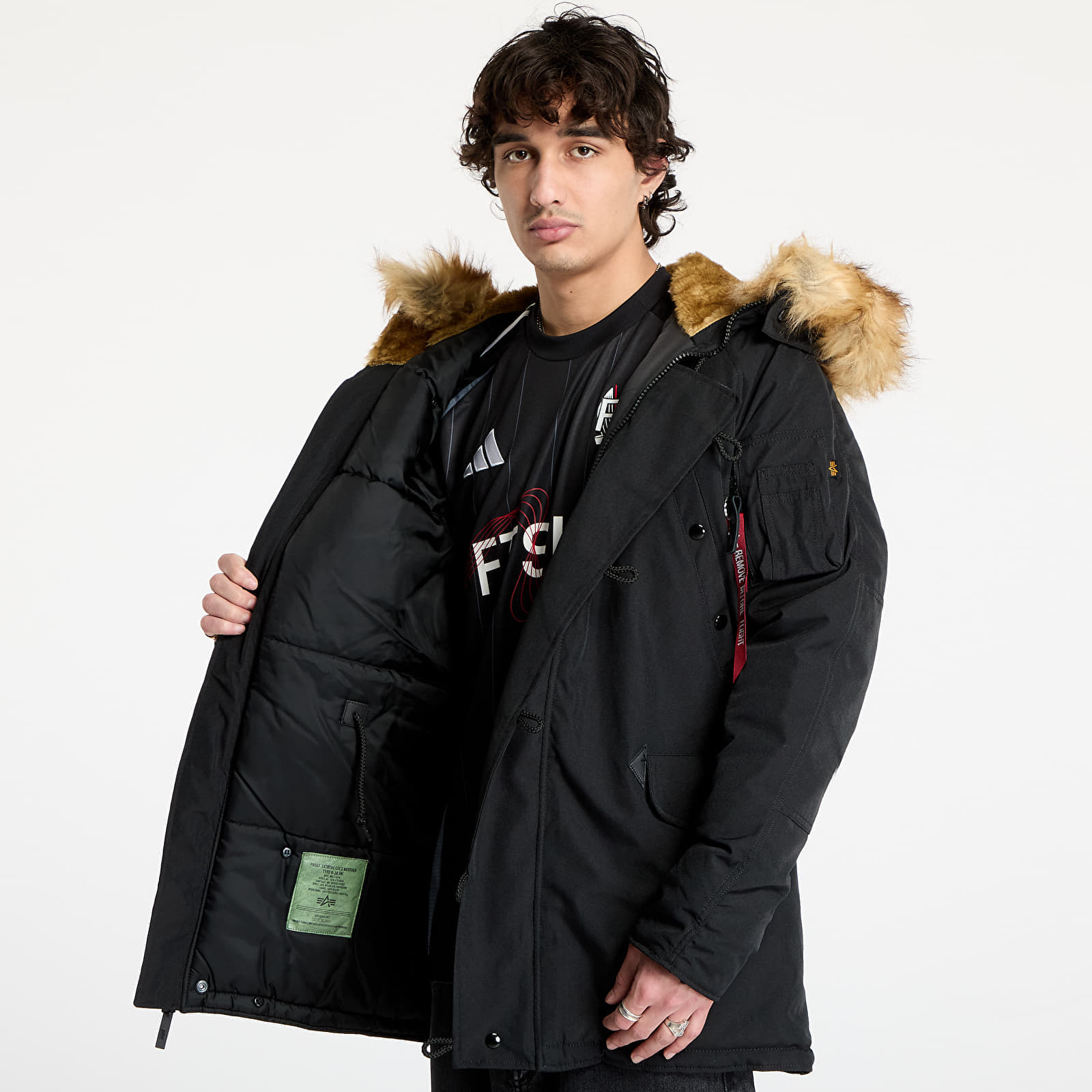 Alpha Industries Inc. Μπουφάν Alpha Industries Explorer Jacket Black L
