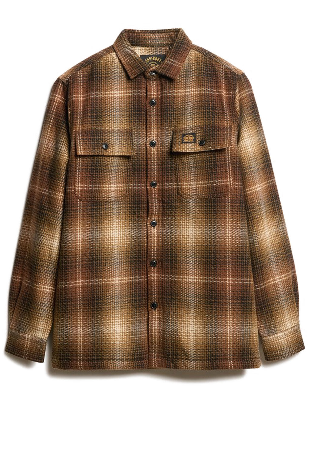 SUPERDRY 'MILLER' WOOL OVERSHIRT ΑΝΔΡIKO M4010720A-B9C