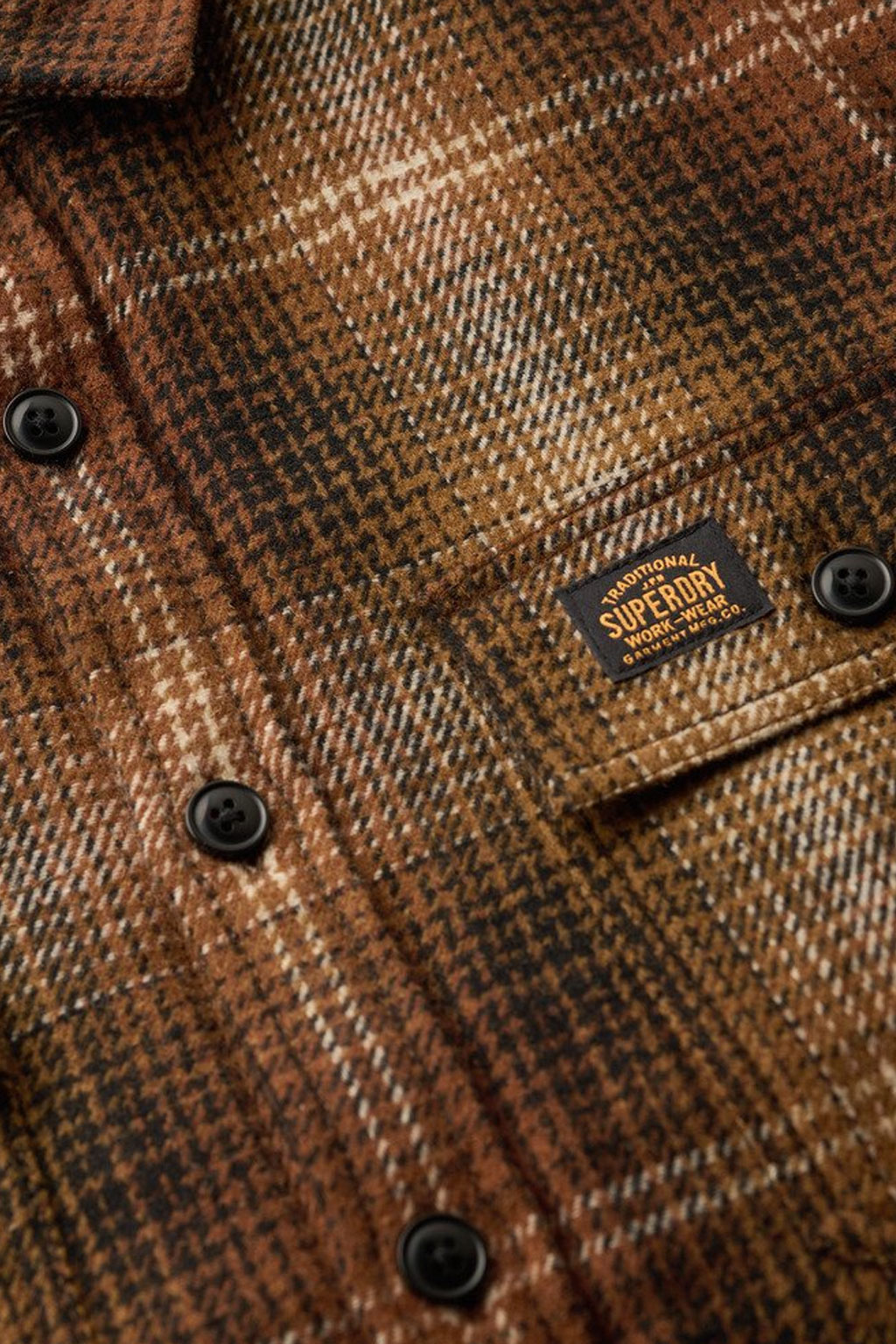 SUPERDRY 'MILLER' WOOL OVERSHIRT ΑΝΔΡIKO M4010720A-B9C