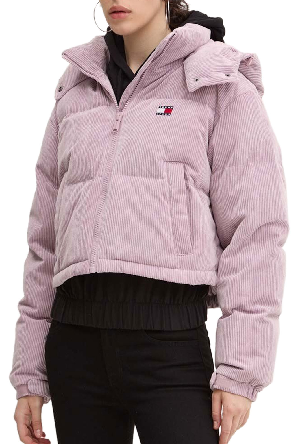 TOMMY HILFIGER WASHED CORD 'ALASKA' ΜΠΟΥΦΑΝ ΓΥΝΑΙΚEIO DW0DW18297-VVK