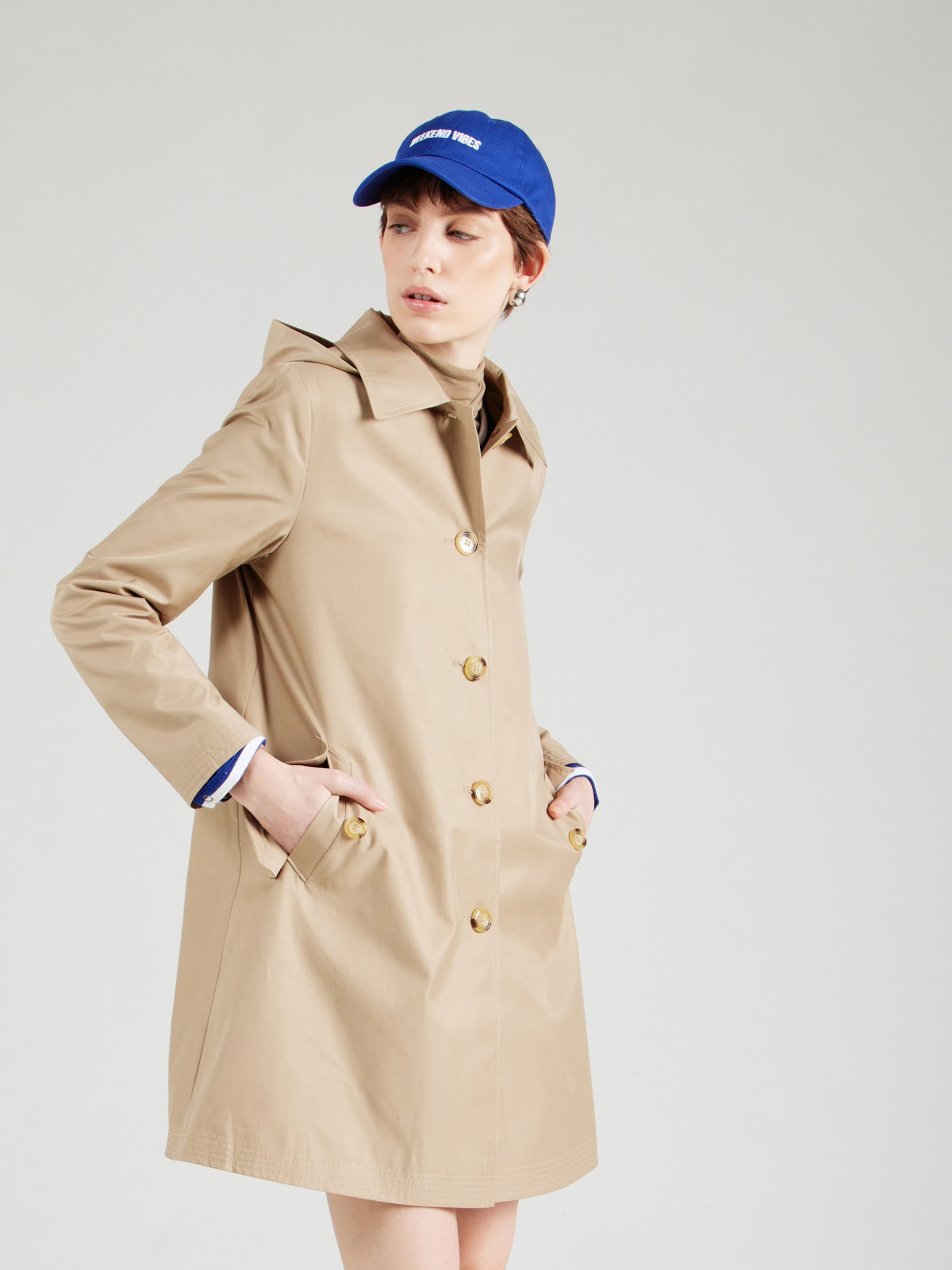 Lauren Ralph Lauren Ανοιξιάτικο και φθινοπωρινό παλτό άμμος