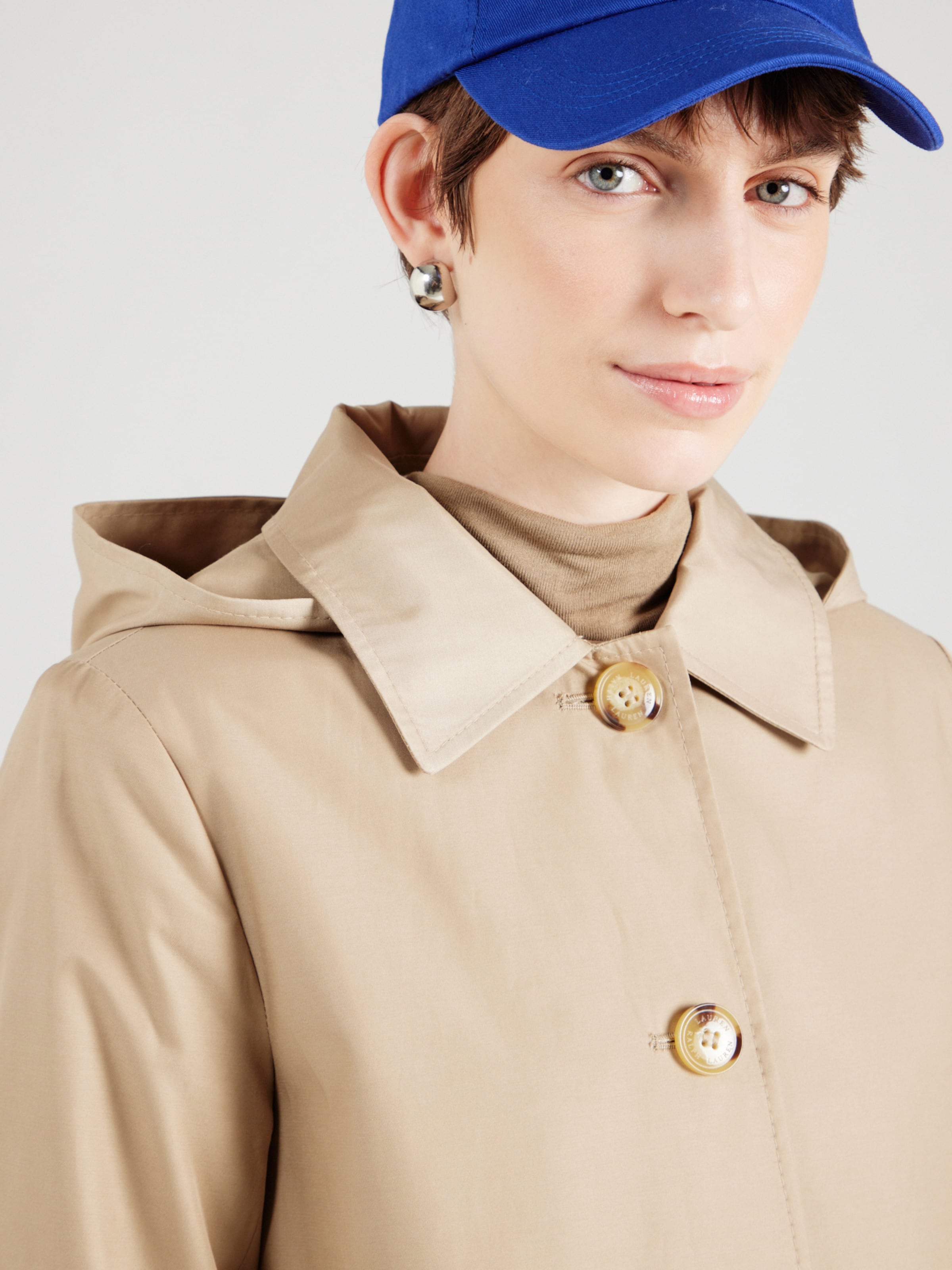 Lauren Ralph Lauren Ανοιξιάτικο και φθινοπωρινό παλτό άμμος