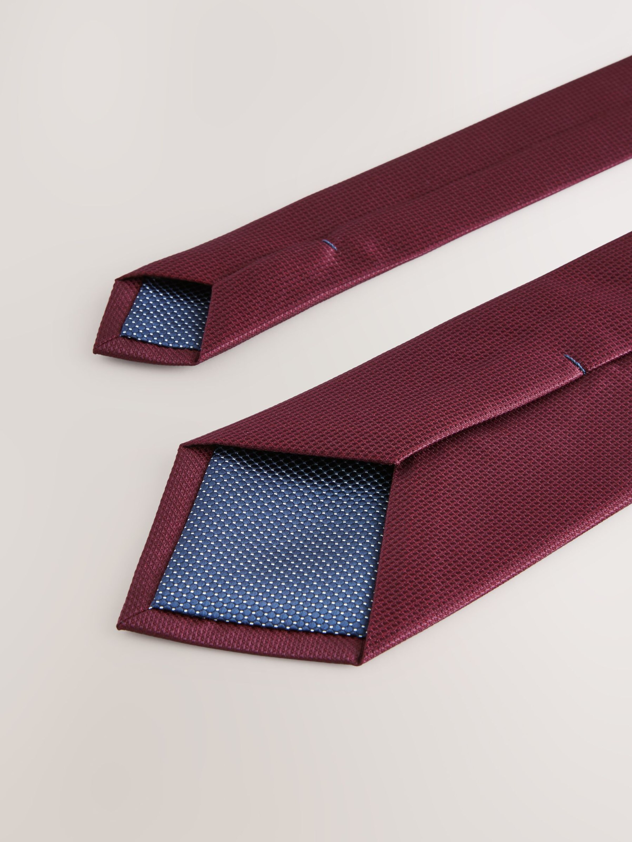 Next Γραβάτα βουργουνδί