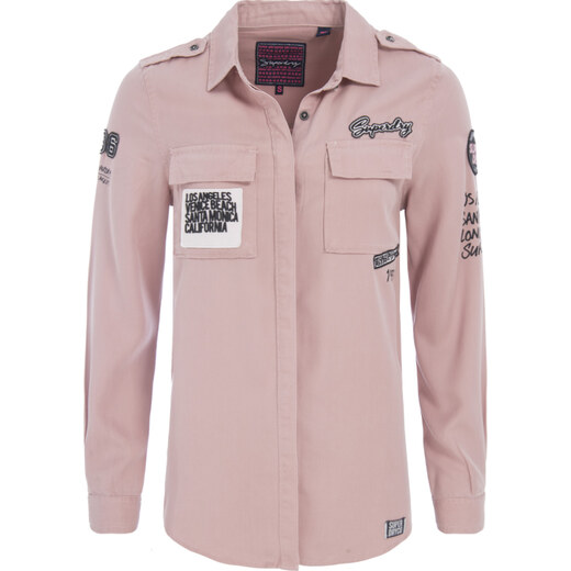 Superdry Emma Military Gynaikeio Poykamiso G40043tq Msf Msf