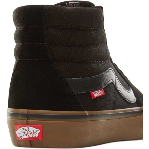 vans high top black gum