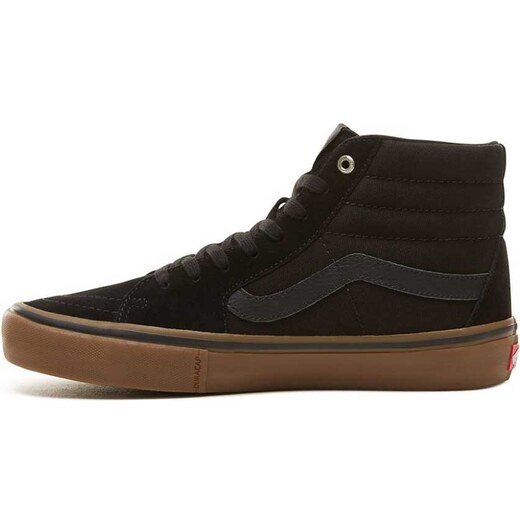 vans high top black gum