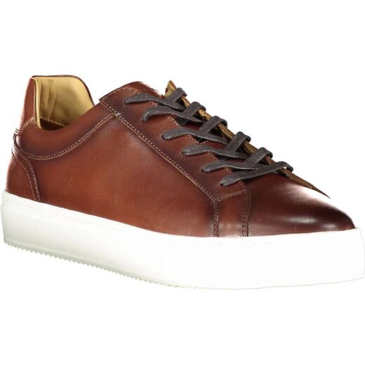 TOMMY HILFIGER Sport Shoes Men FM0FM03087 FM0FM03087_GTU MARRONE - 25%  ALTRE MATERIE,25% SINTETICO,50% CUOIO - GLAMI.gr
