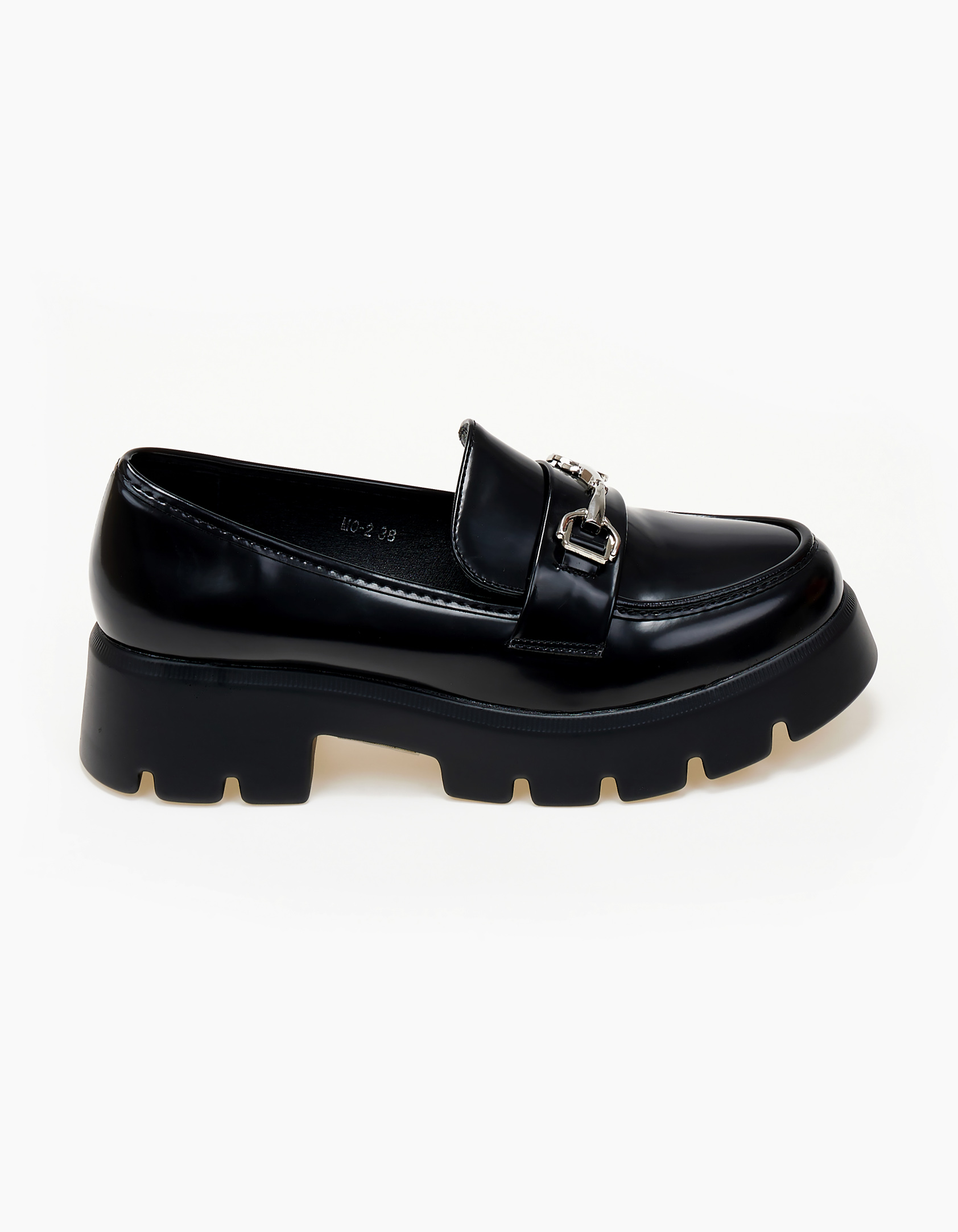 issue Loafers με αγκράφα - Μαύρο - 032011