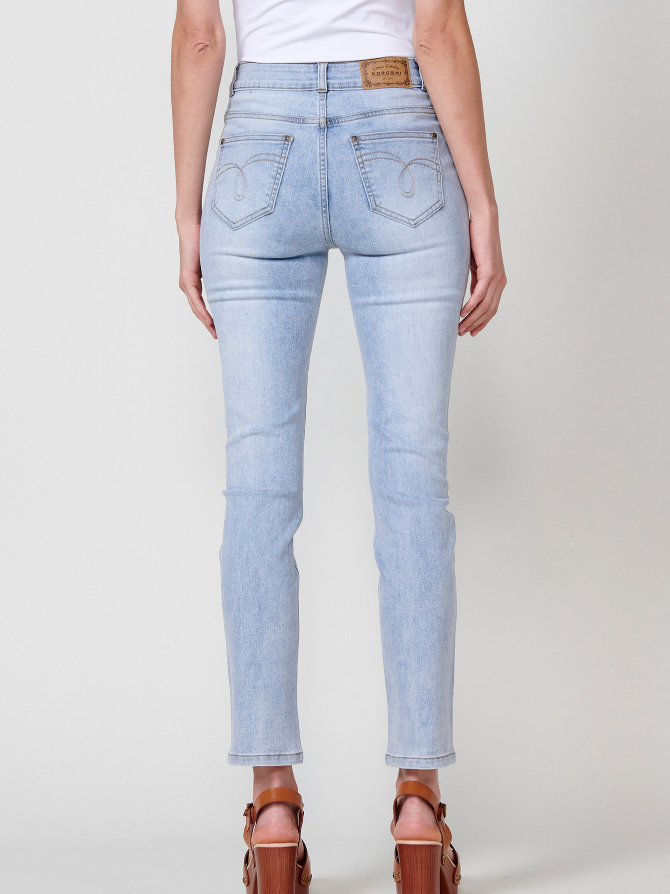 KOROSHI Τζιν γαλάζιο