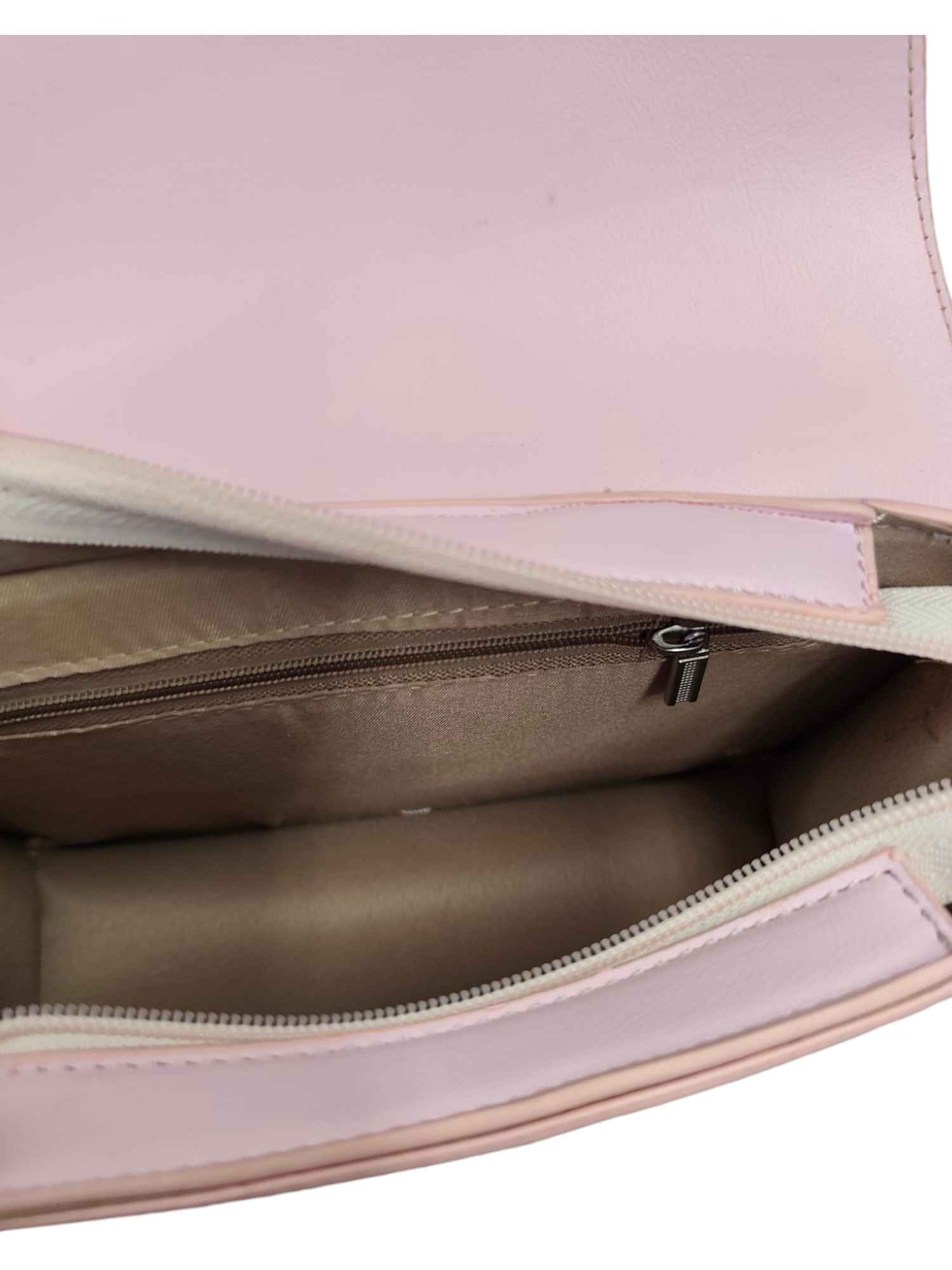 FashionWoman Τσάντα Ώμου με Floral Print Καπάκι και Μεταλλικό Κούμπωμα – Ροζ & Γαλάζιο