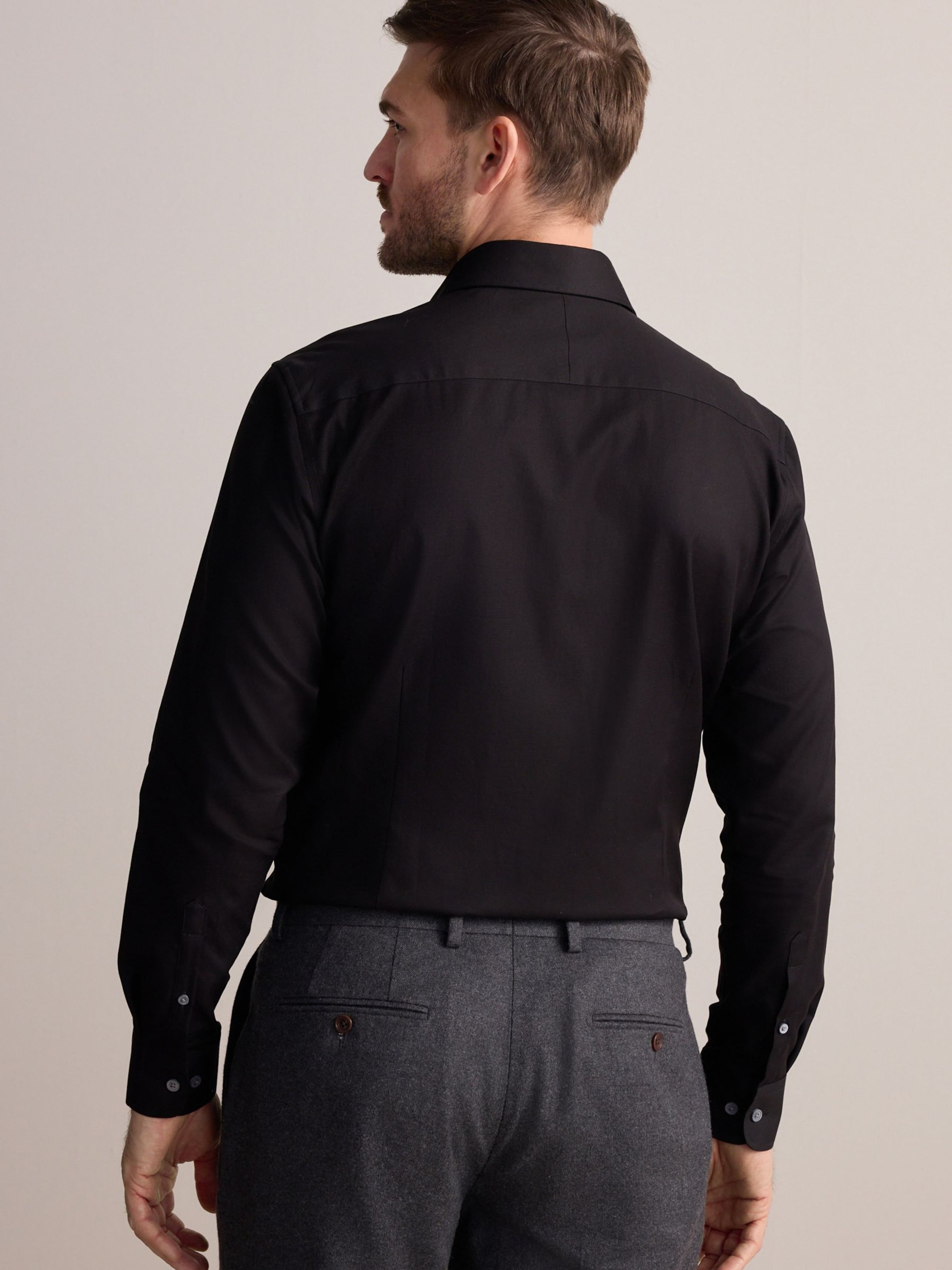 Next Πουκάμισο μαύρο