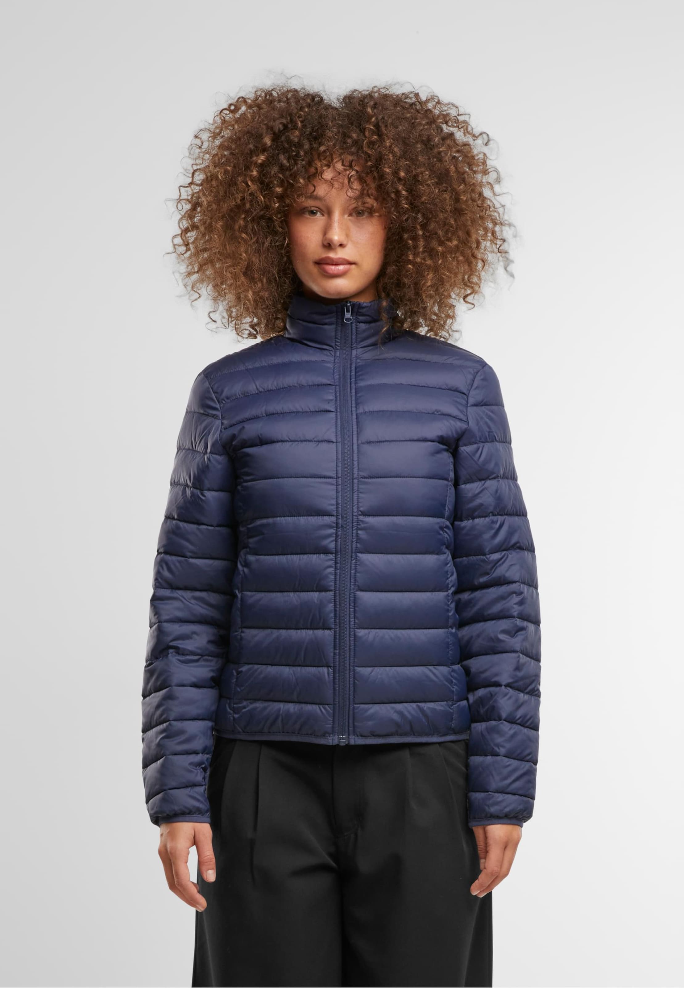 Urban Classics Φθινοπωρινό και ανοιξιάτικο μπουφάν ναυτικό μπλε