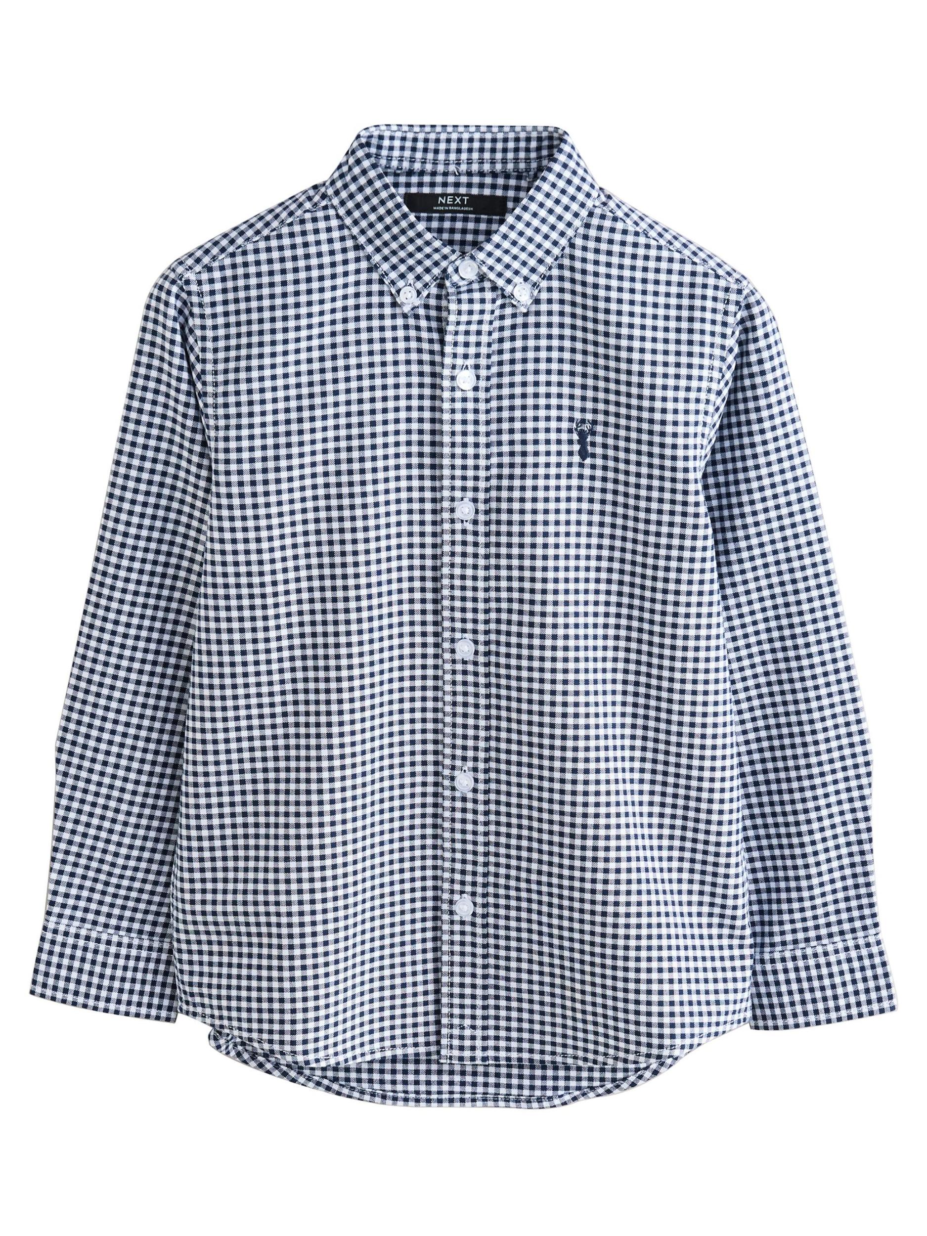 Next Πουκάμισο ναυτικό μπλε / λευκό