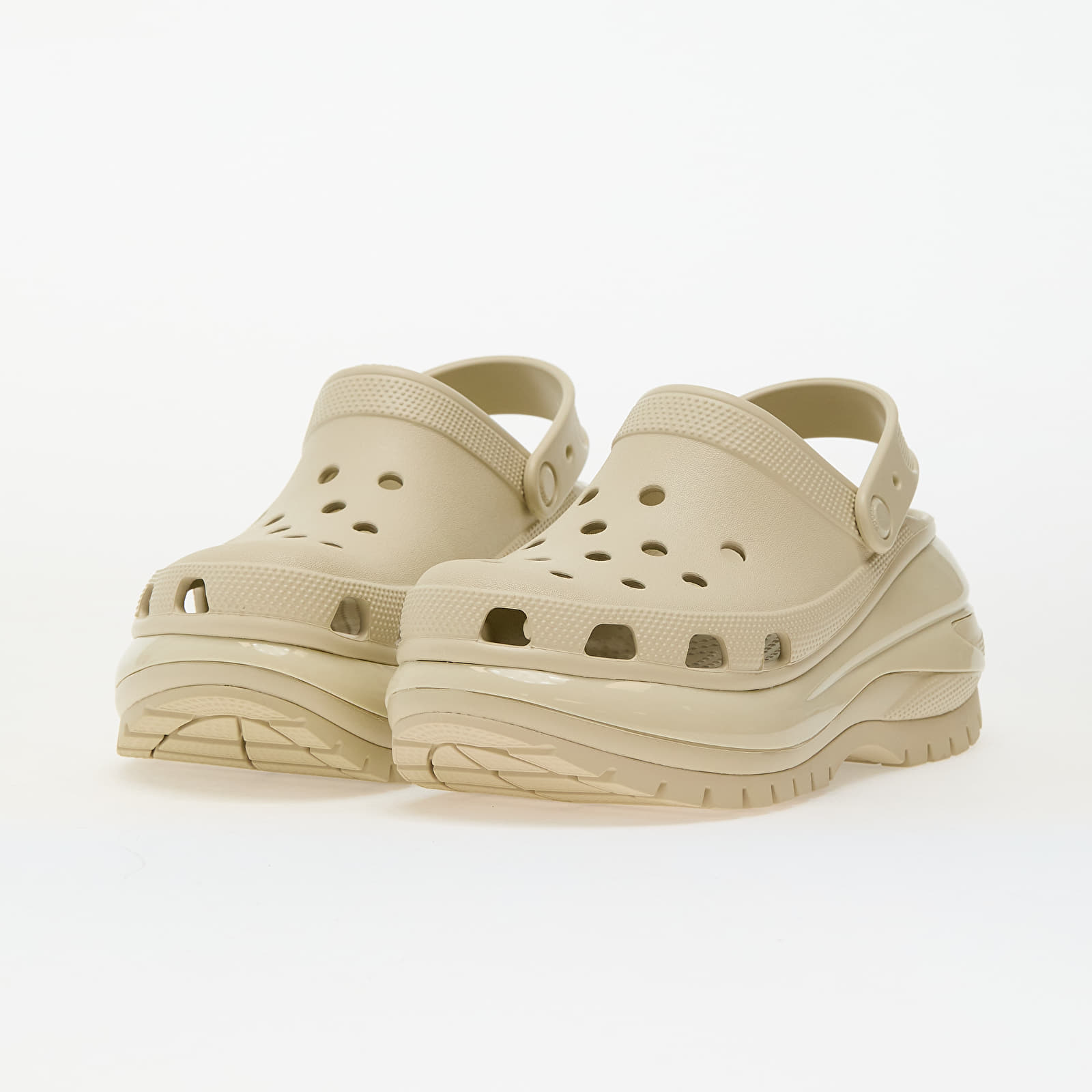 Crocs Classic Mega Crush Clog Bone