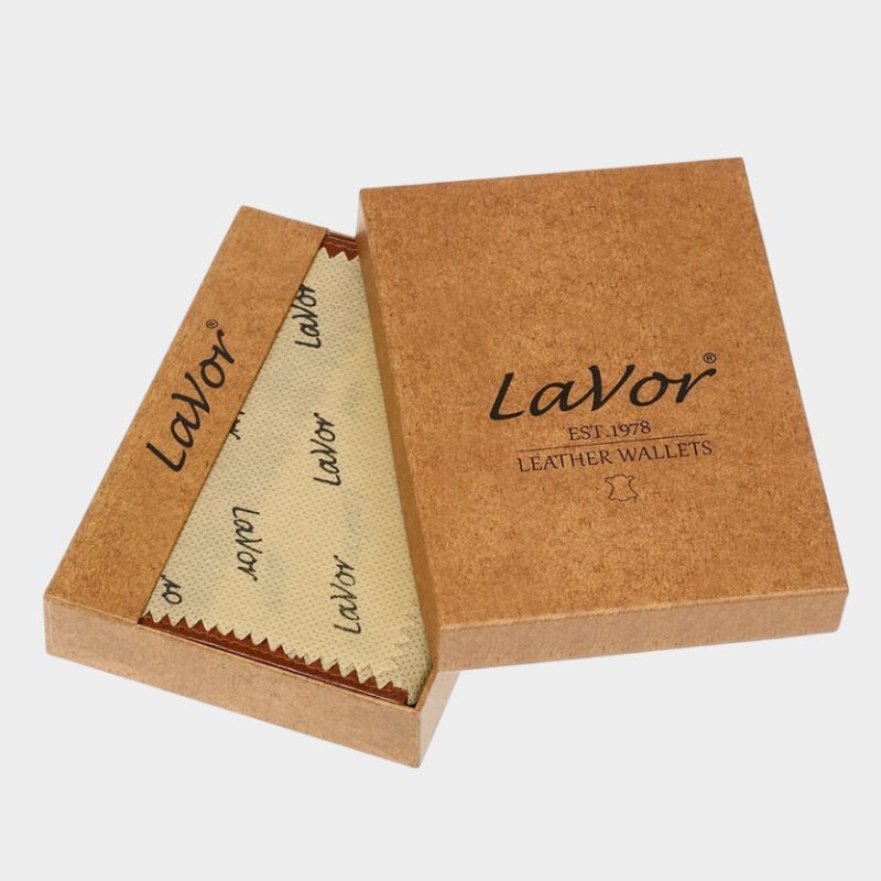 Δερμάτινο Ανδρικό Πορτοφόλι Lavor 1-3814 Καφέ