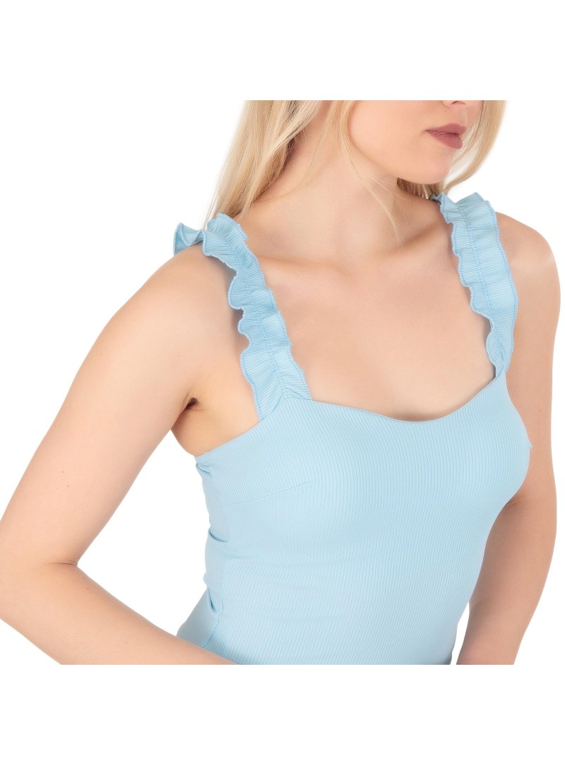 Silia D Γαλάζιο Κορμάκι με Βολάν