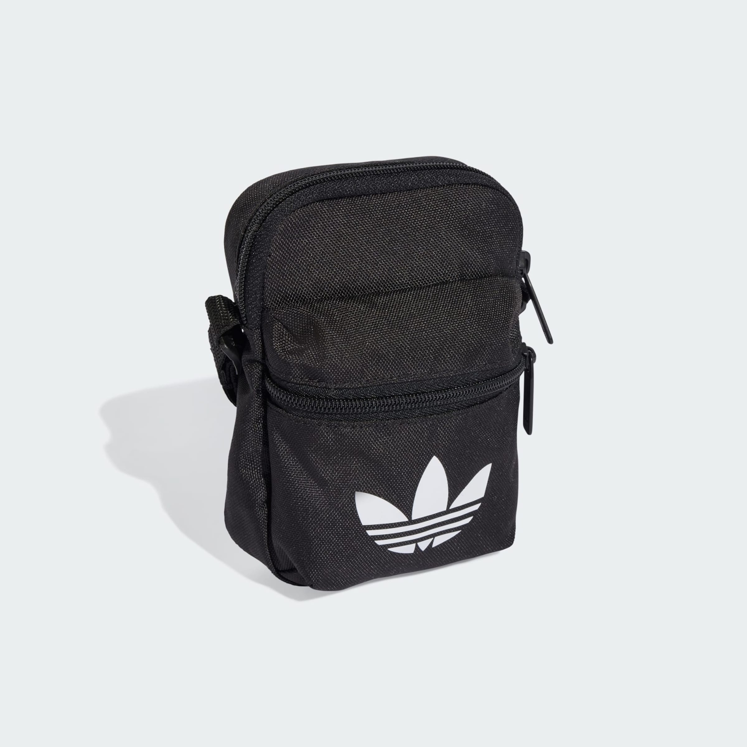 ADIDAS ORIGINALS Τσάντα ώμου 'Adicolor Classic Festival' μαύρο / λευκό