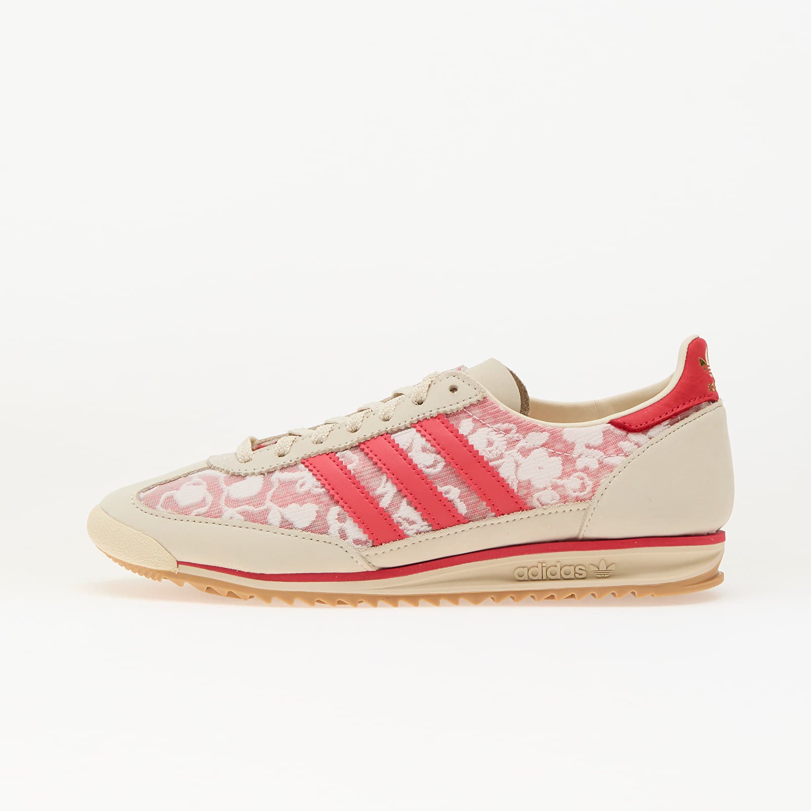 adidas Originals adidas SL 72 OG X Liberty London Ftwr White/ Semi Green Spark/ Gum 3