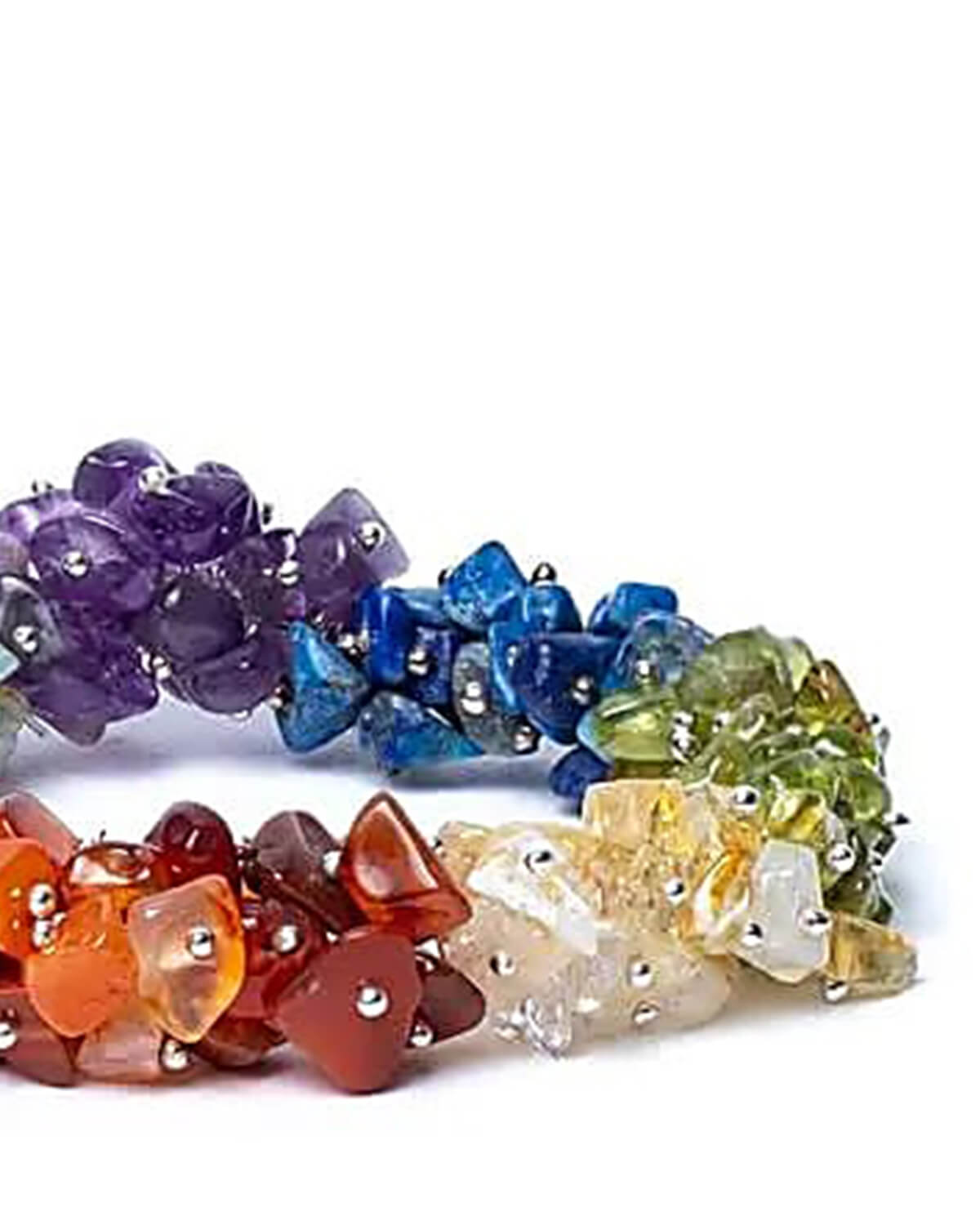 Γυναικείο Βραχιόλι Mani - chakra chips elastic