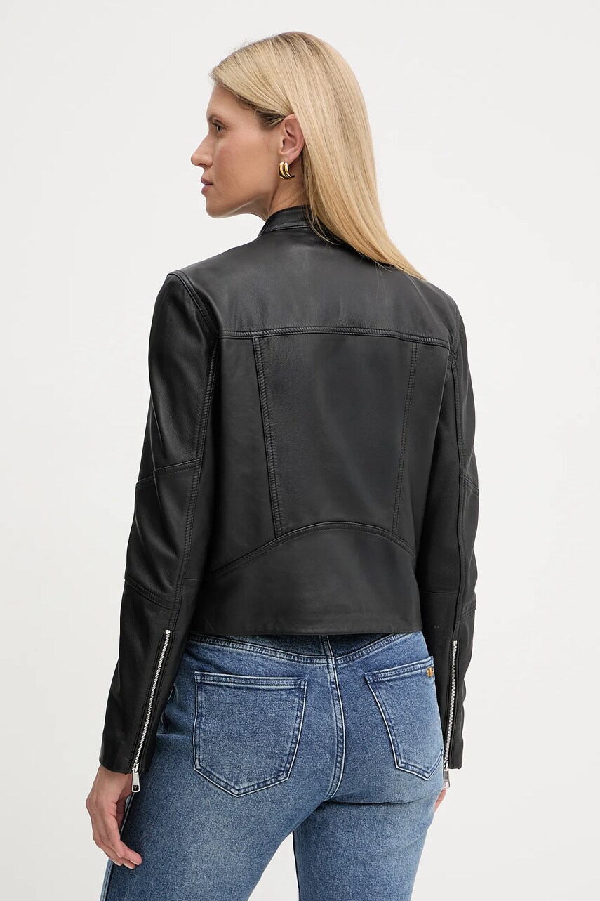 Δερμάτινο μπουφάν BOSS Orange Bashinah