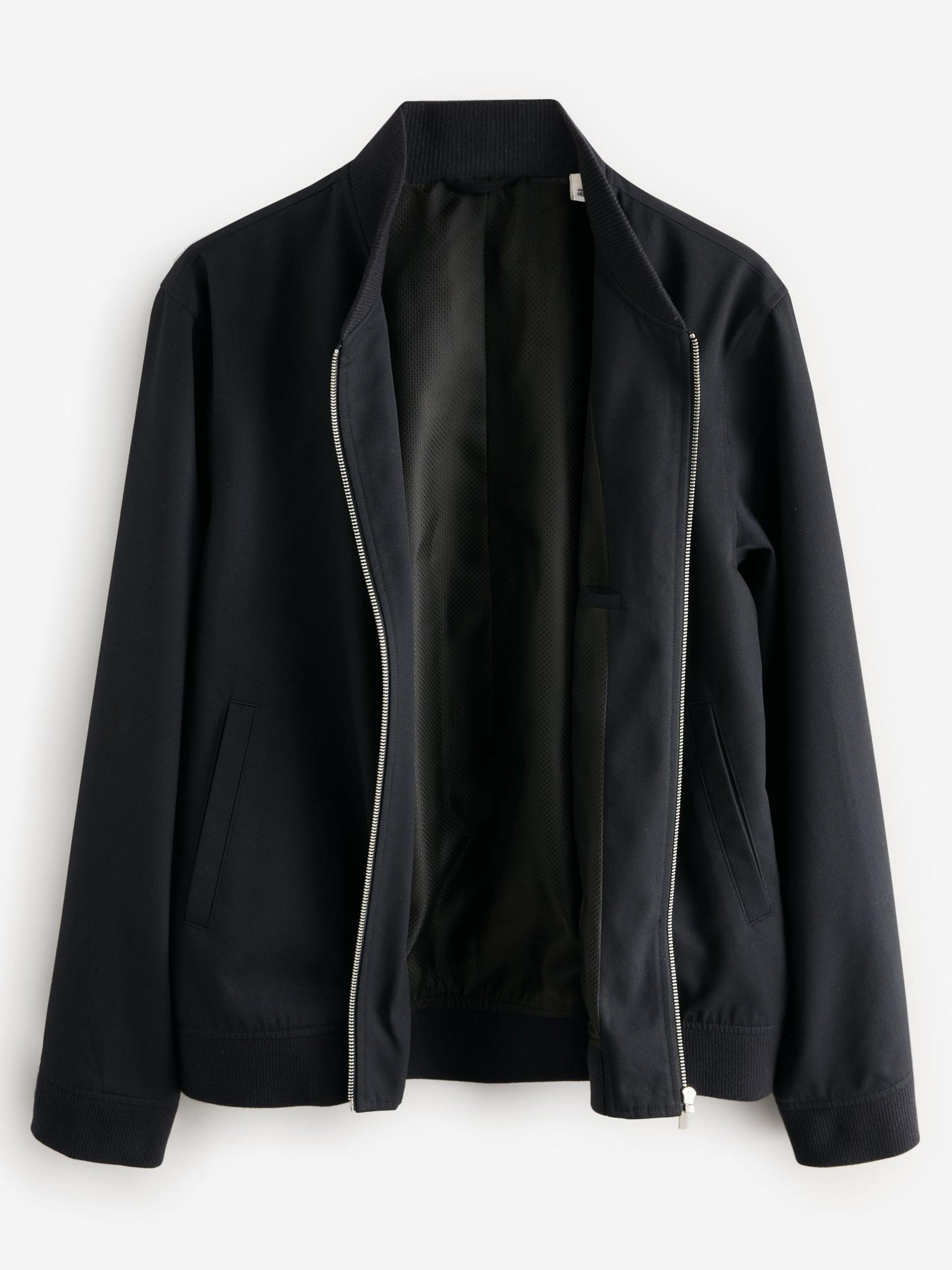 Next Φθινοπωρινό και ανοιξιάτικο μπουφάν μπλε μαρέν