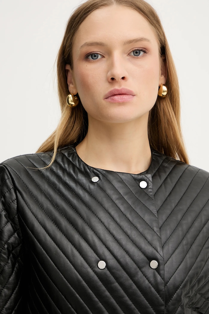 Δερμάτινο μπουφάν BOSS Bashinah