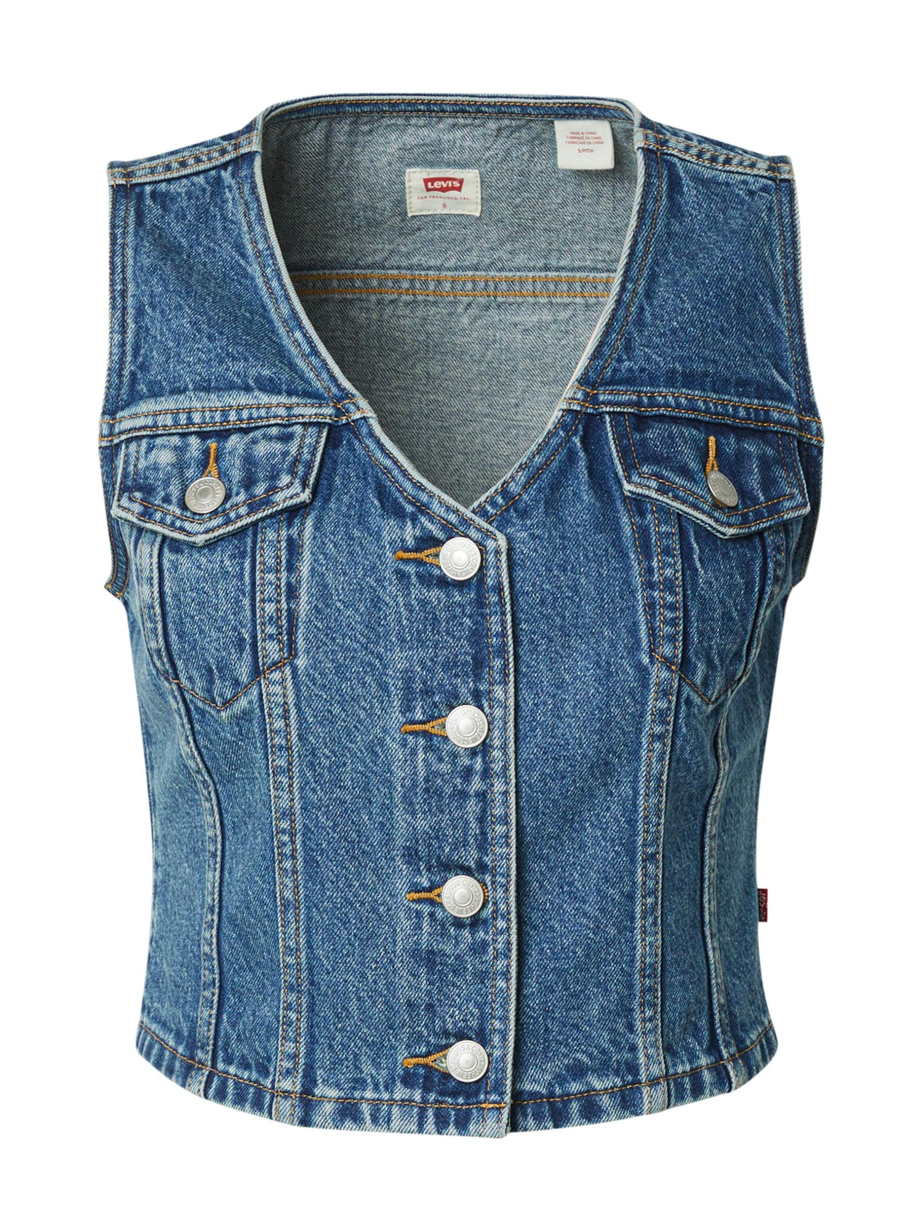 LEVI'S  Γιλέκο 'Bella Denim Corset' μπλε ντένιμ