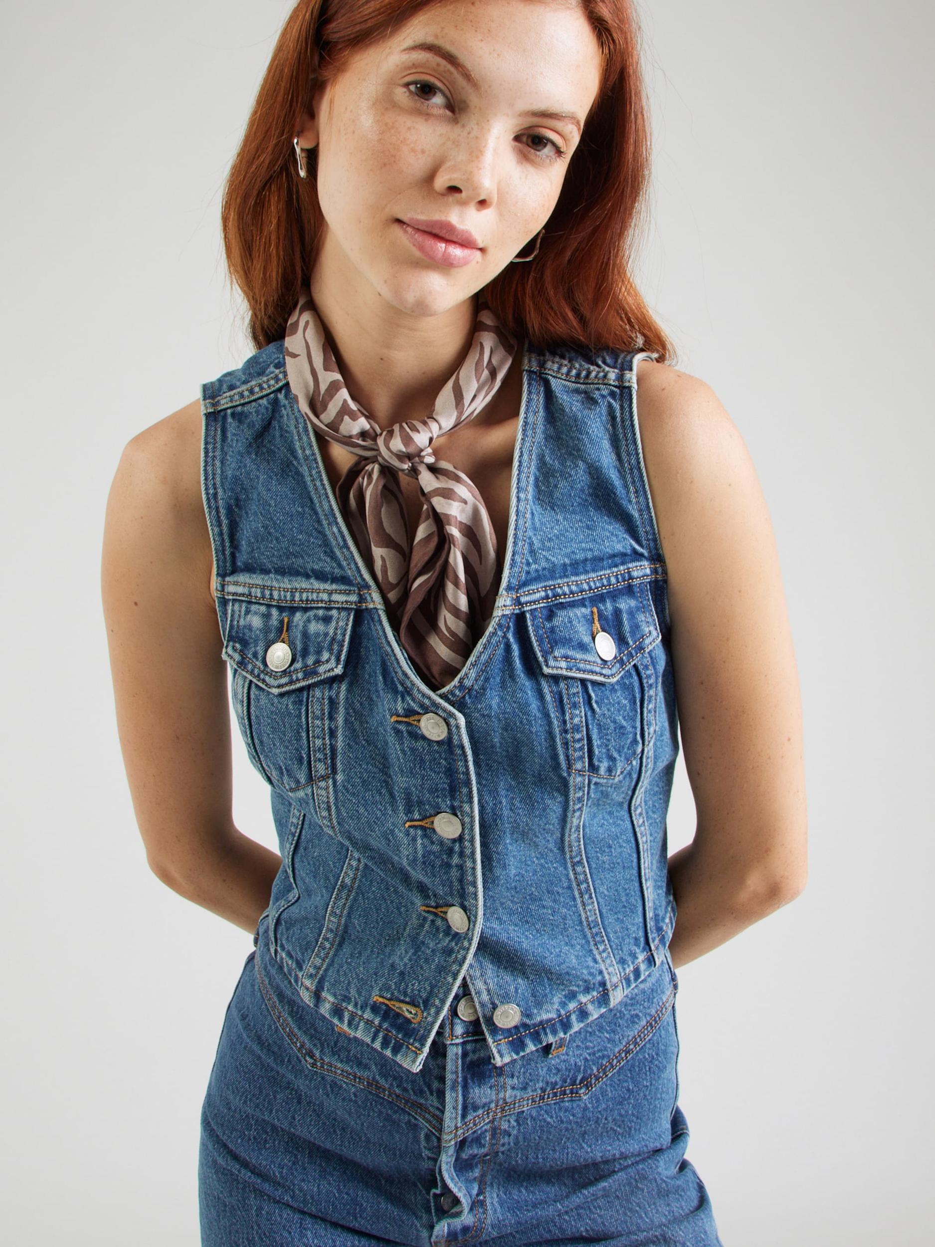 LEVI'S  Γιλέκο 'Bella Denim Corset' μπλε ντένιμ