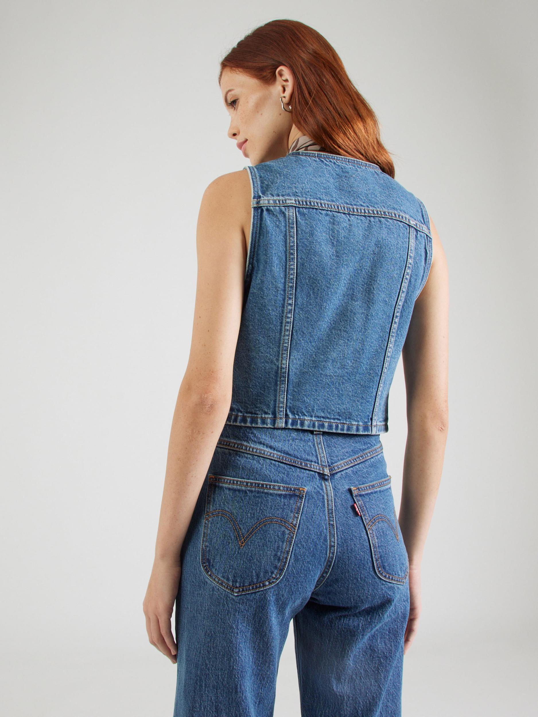 LEVI'S  Γιλέκο 'Bella Denim Corset' μπλε ντένιμ