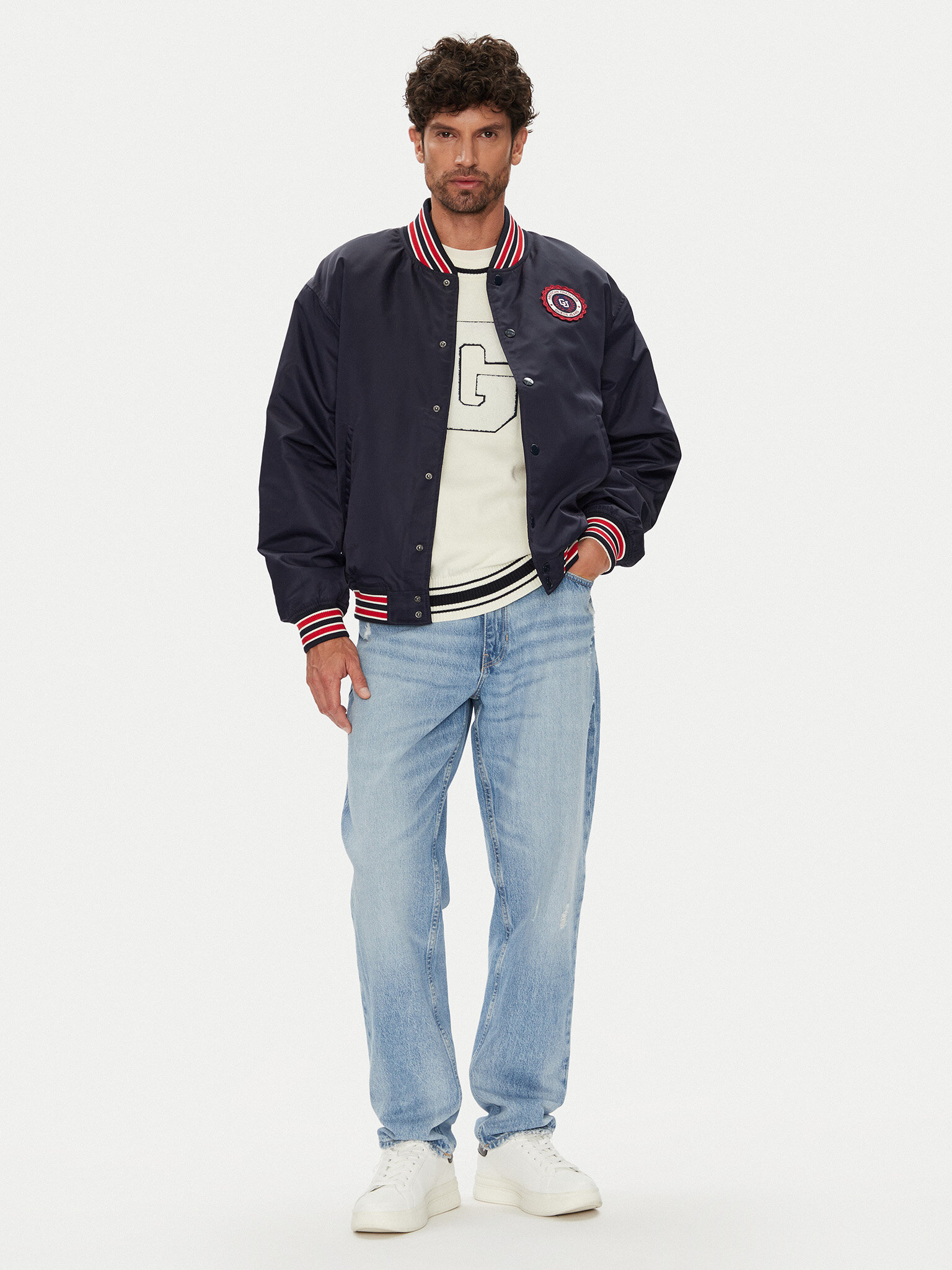 Μπόμπερ μπουφάν Guess Jeans