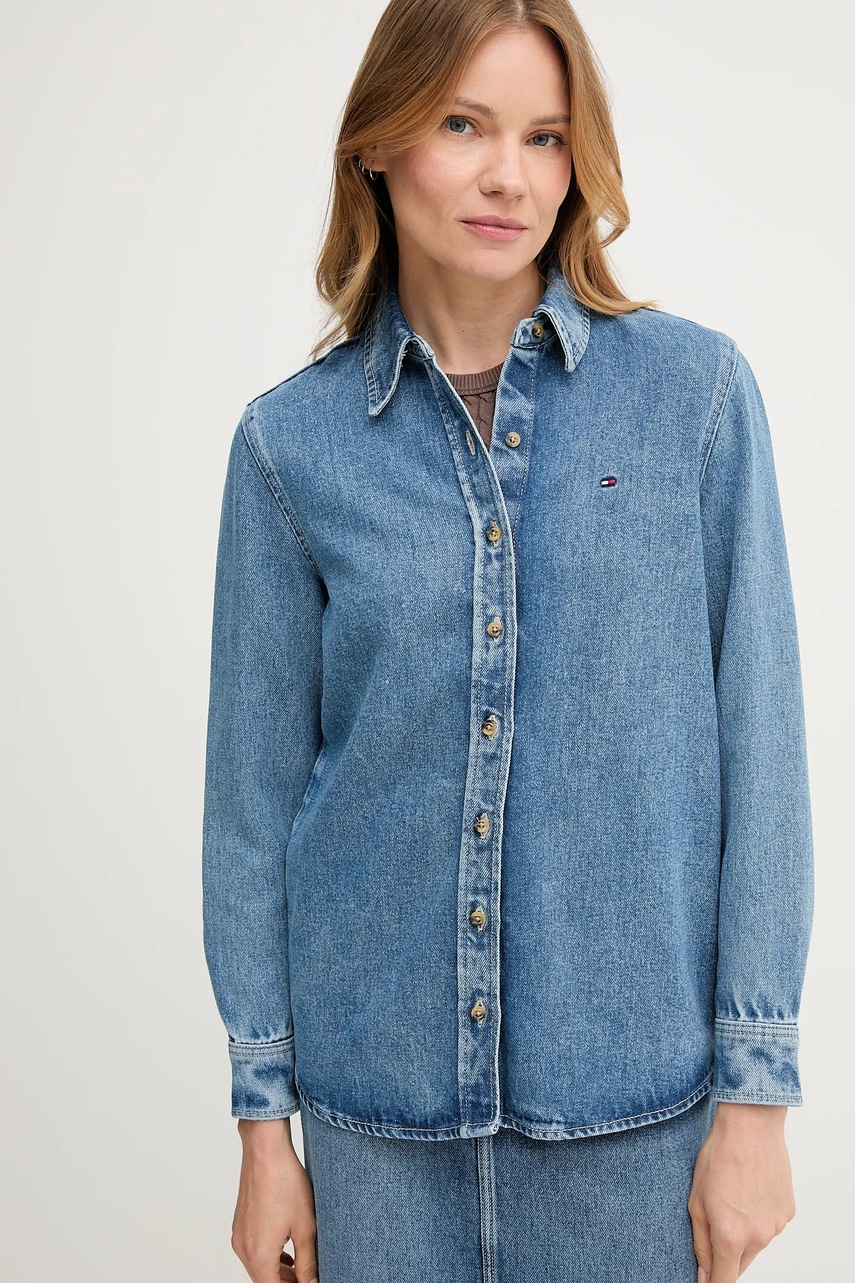 Τζιν πουκάμισο Tommy Hilfiger