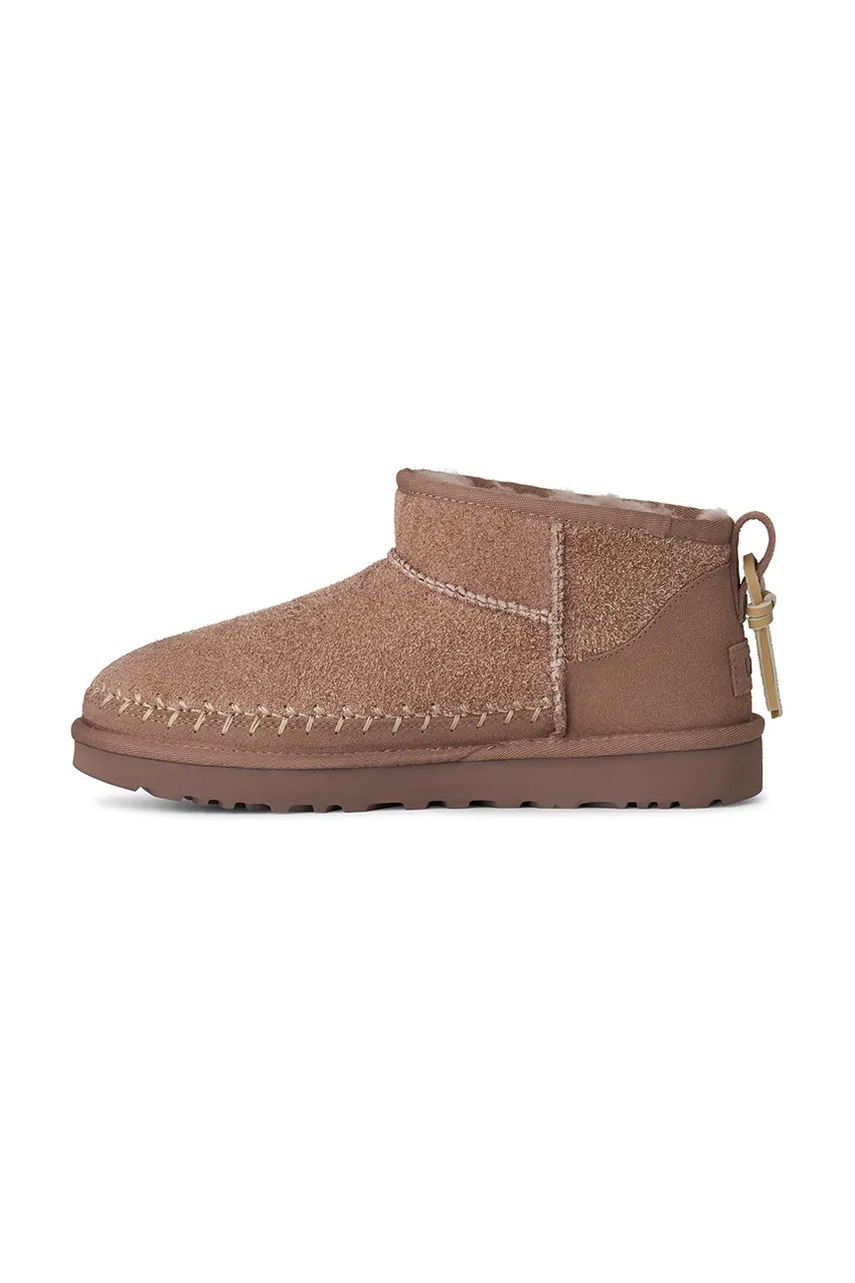 Μπότες χιονιού σουέτ UGG Classic Ultra Mini Biarritz