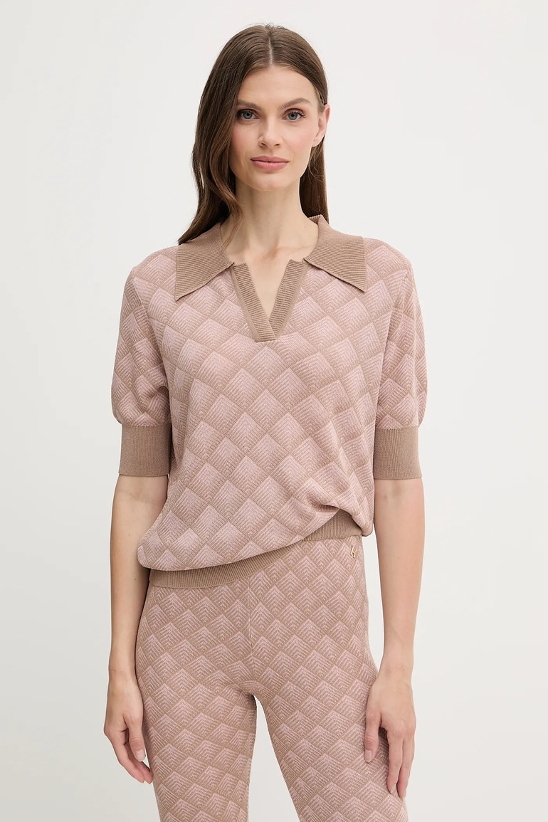 Πόλο με μείγμα με λινό Silvian Heach CHATZID