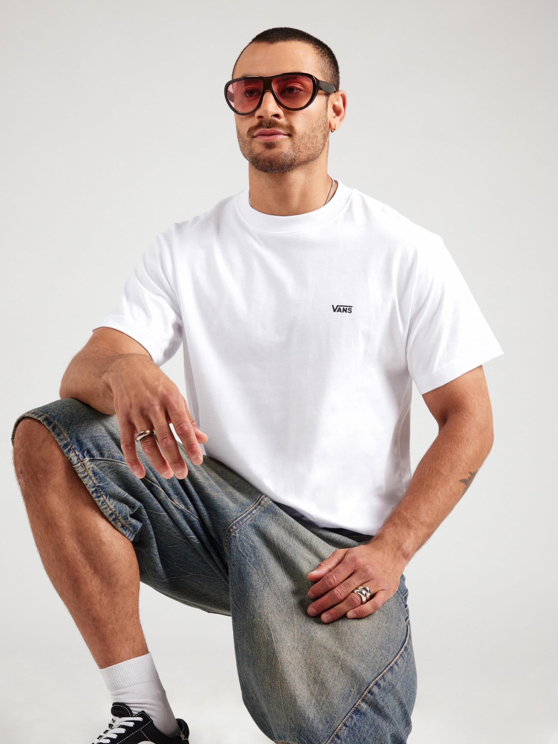 VANS Μπλουζάκι λευκό