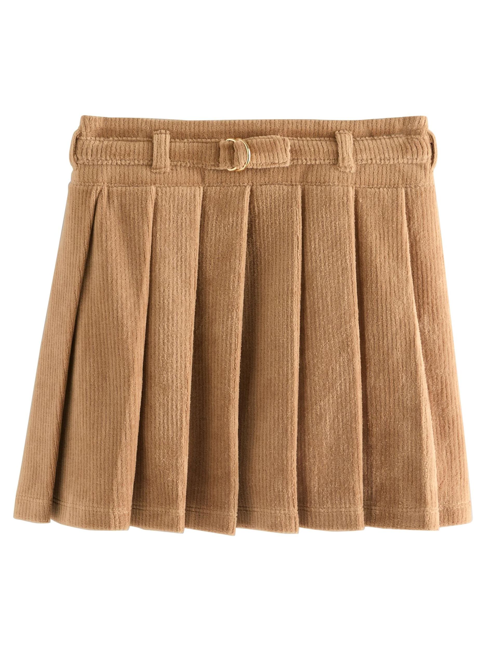 Next Φούστα ανοικτό καφέ