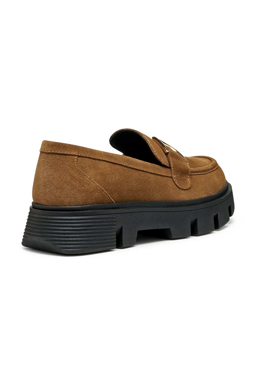 Δερμάτινα μοκασίνια Geox D VILDE