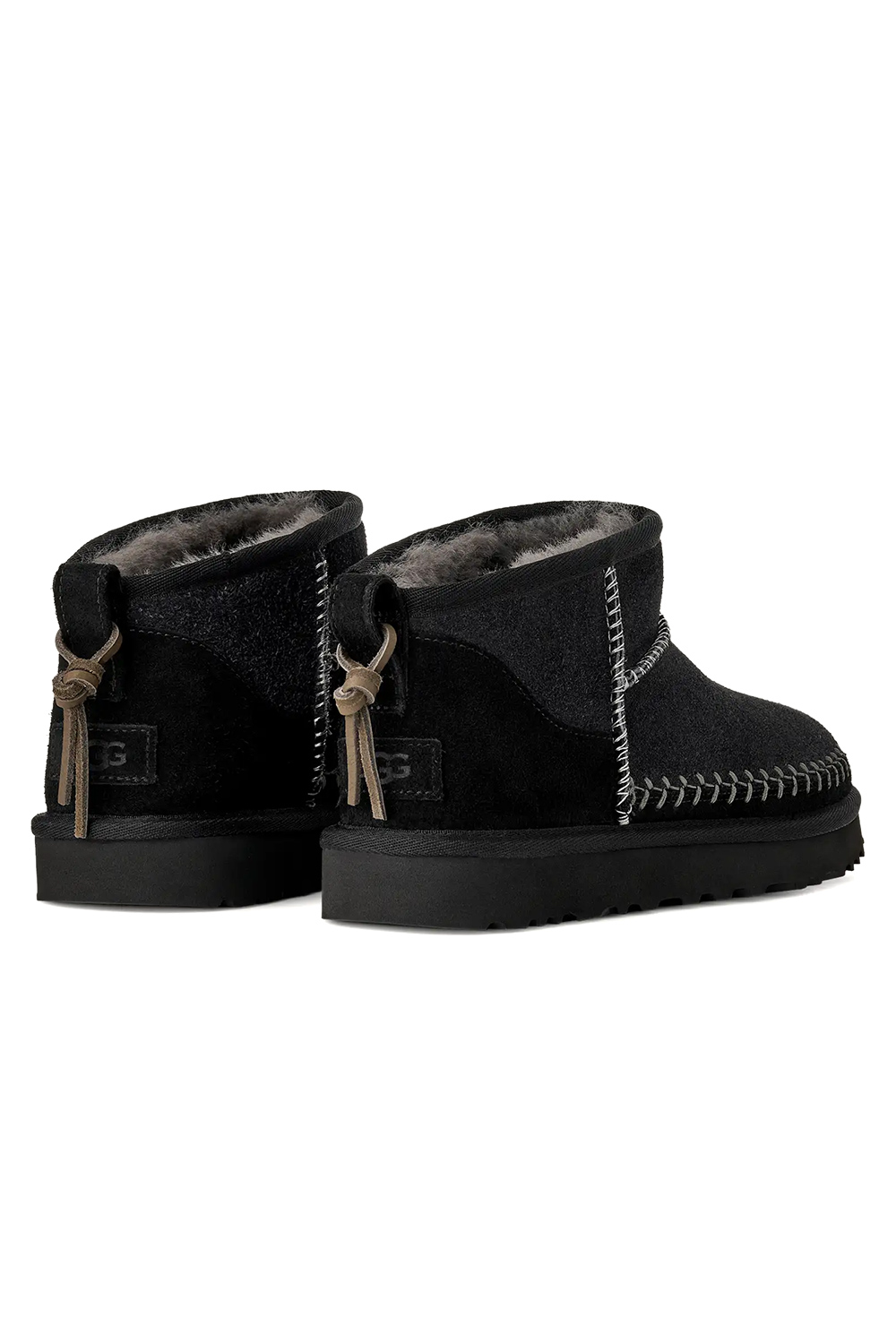 UGG Μποτακια Classic Ultra Mini Biarritz 1171538 0071 black